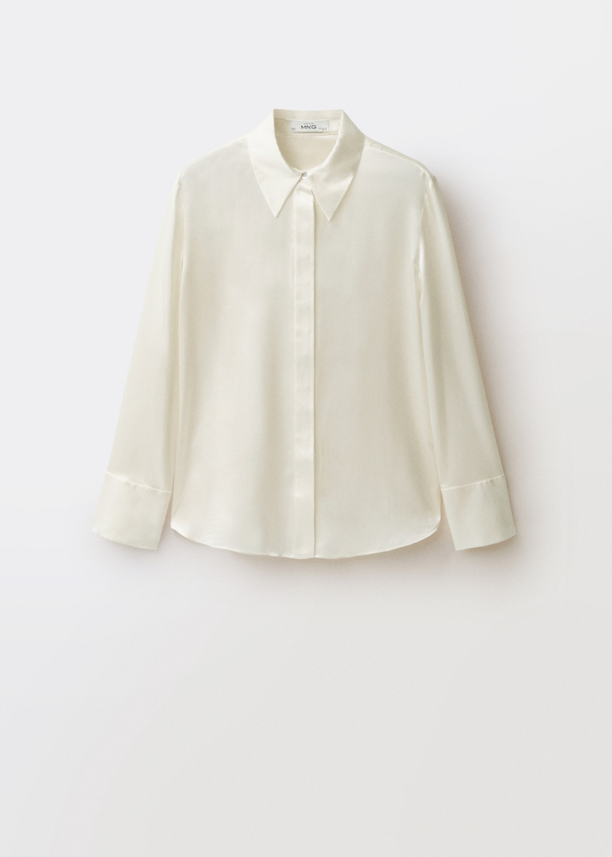 Satin silk shirt - Article without model