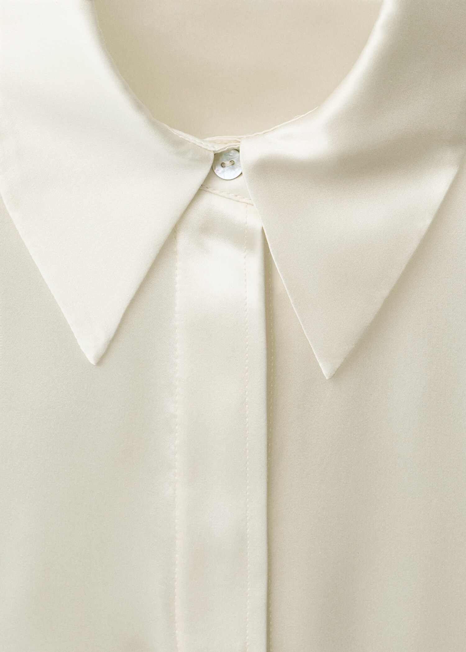 Camisa seda satinada - Detalle del artículo 8
