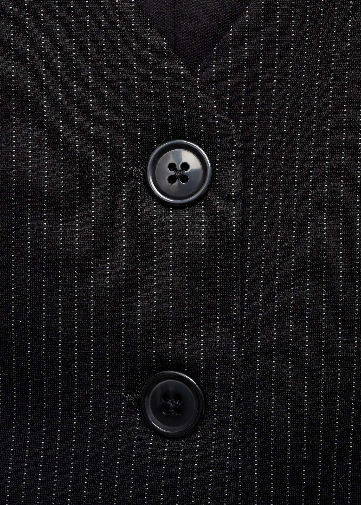 Pinstriped suit waistcoat - Details of the article 8
