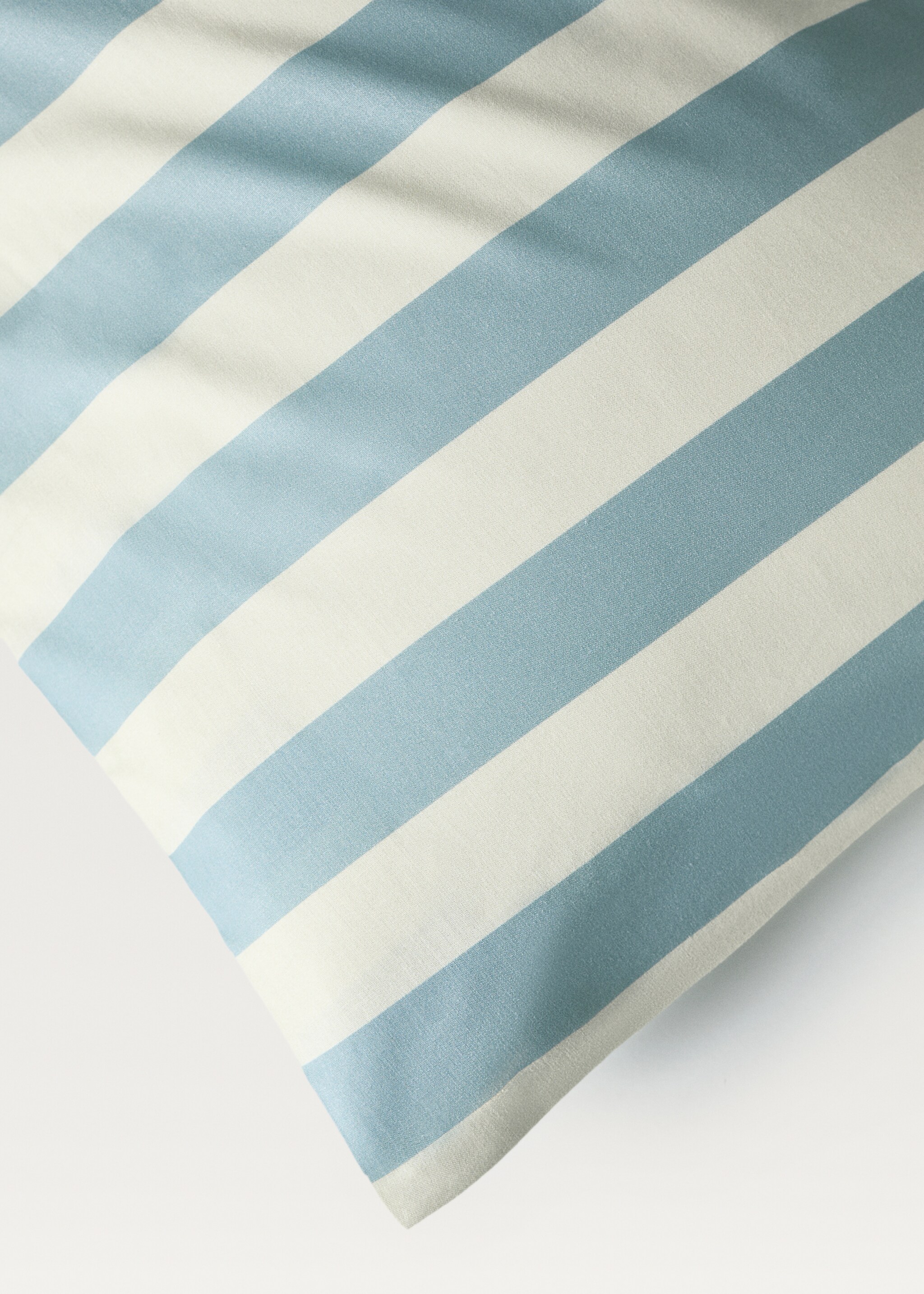 Funda nòrdica infantil cotó percal ratlles gruixudes llit 90 cm - Detall de l'article 3
