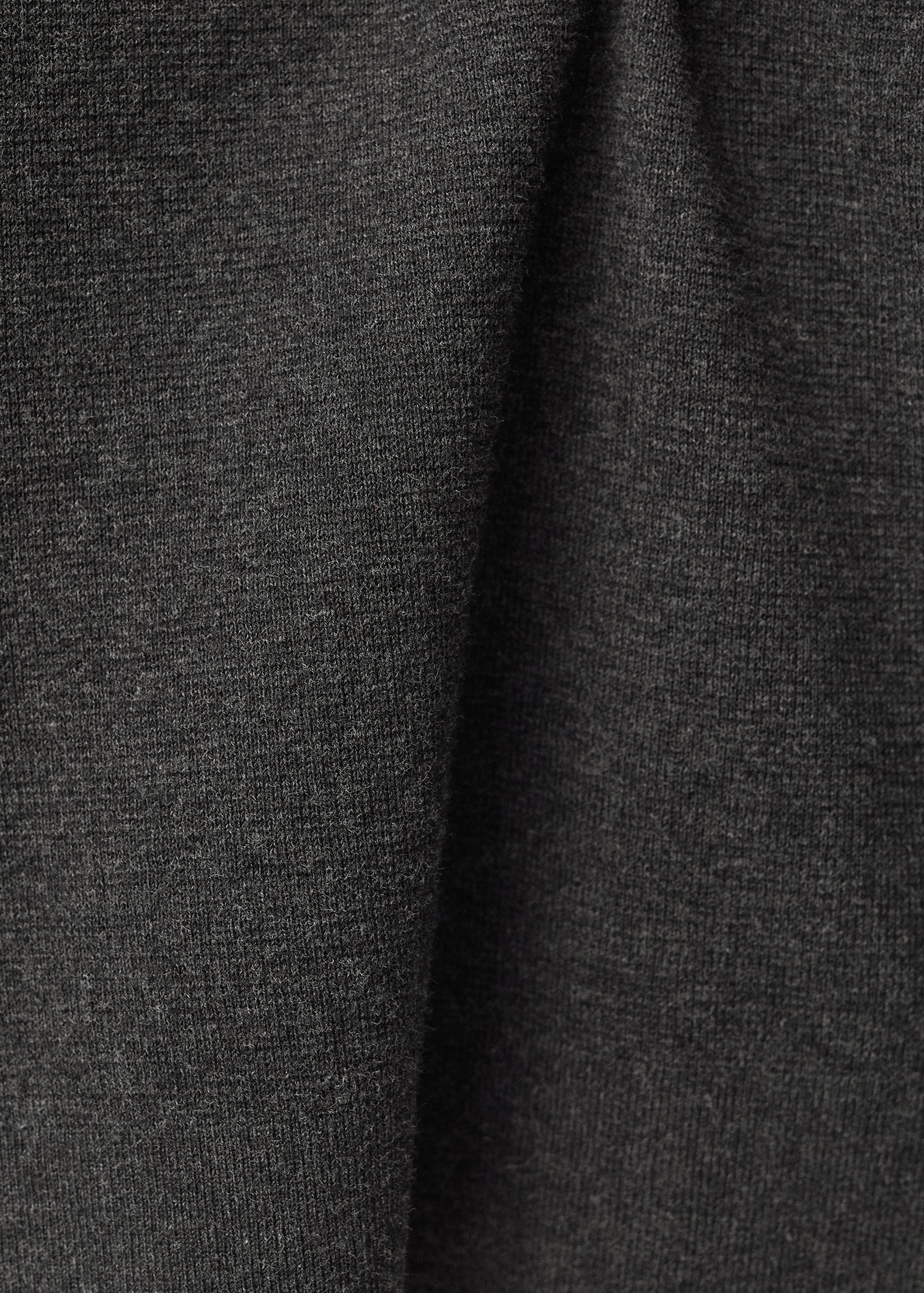 Jersey mezcla lana cuello polo - Detalle del artículo 0