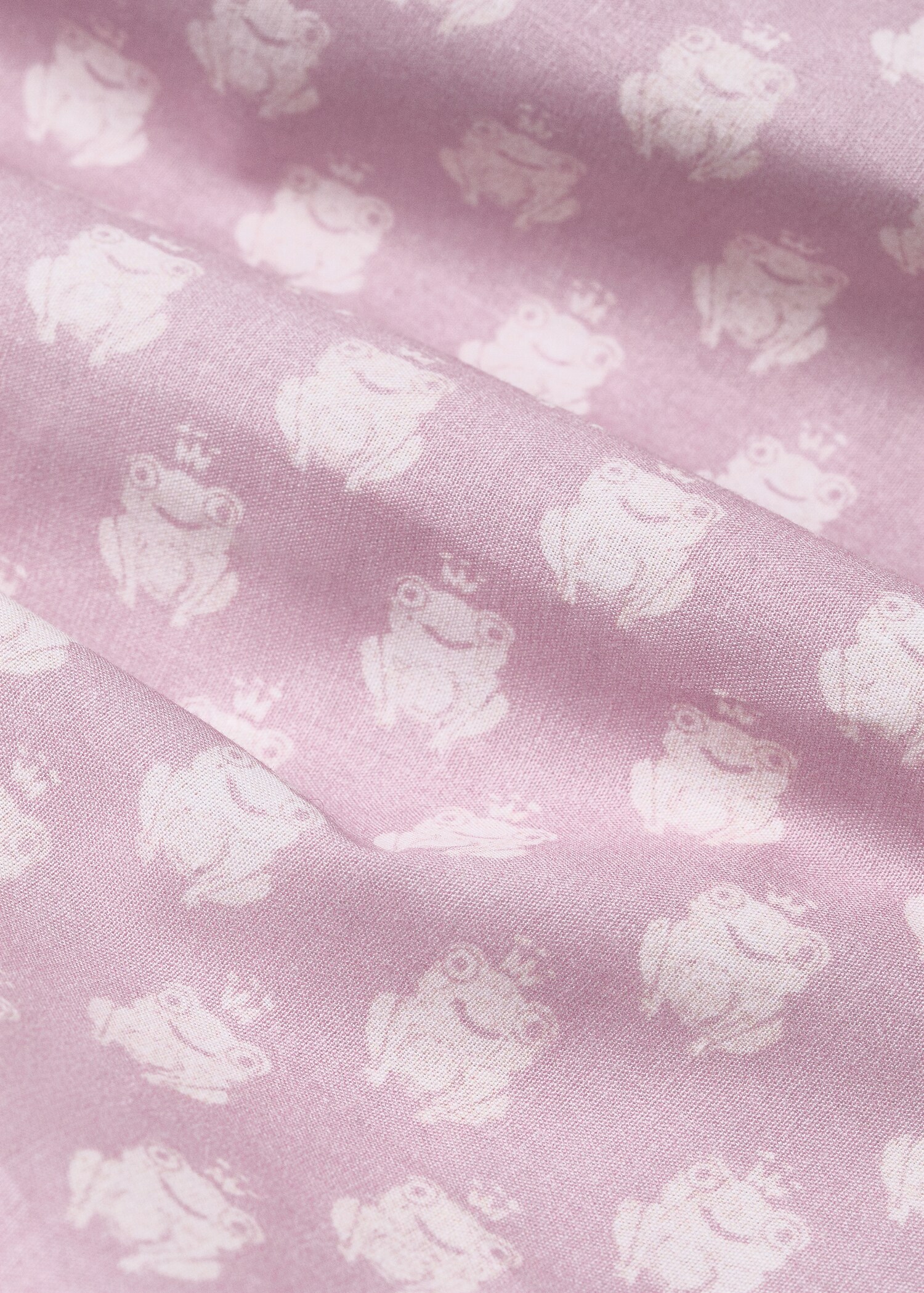 Cotton percale reversible duvet cover for crib - Details of the article 2