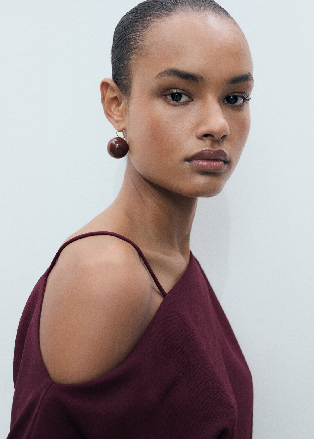 Asymmetrical Midi Dress