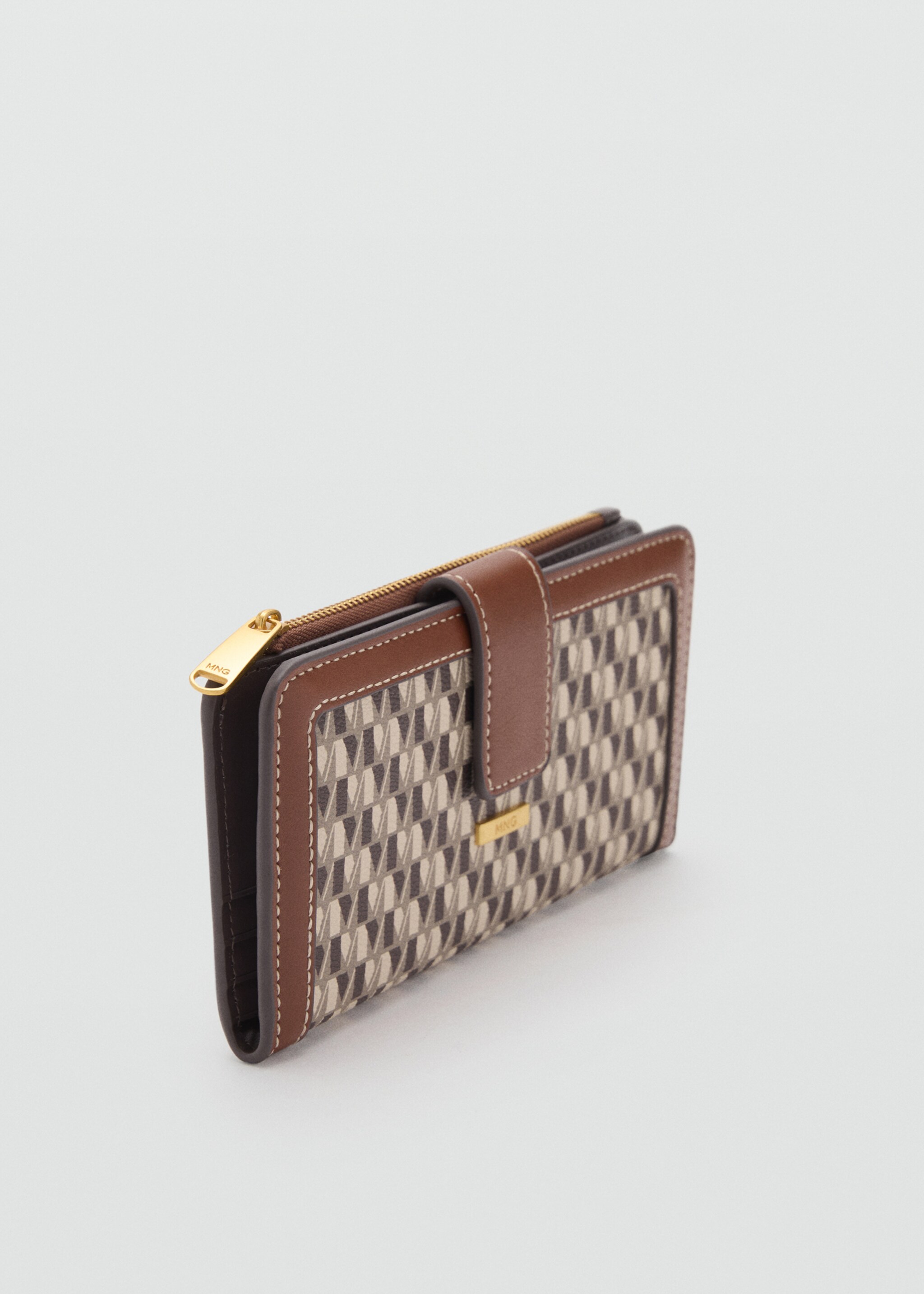 Wallet with printed logo - Medium plane