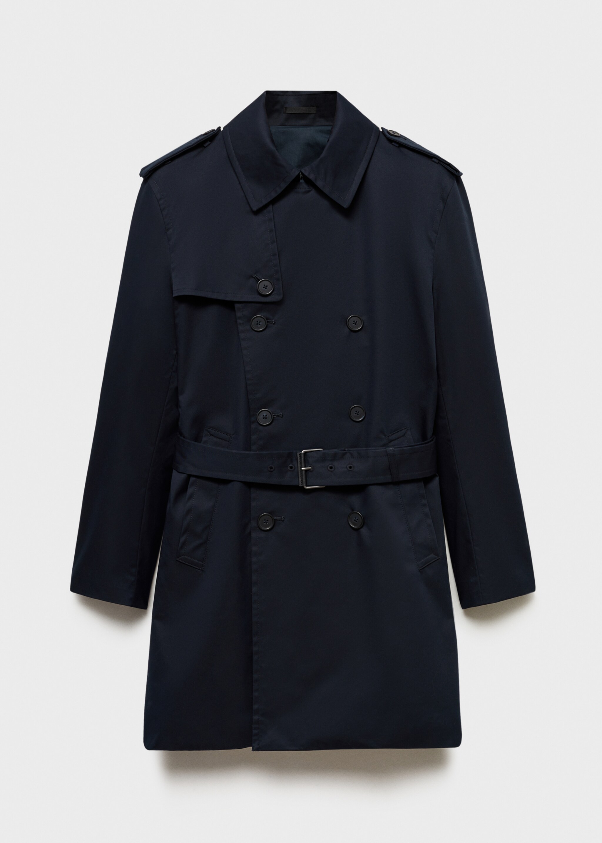 Waterafstotende trenchcoat met ceintuur - Artikel zonder model