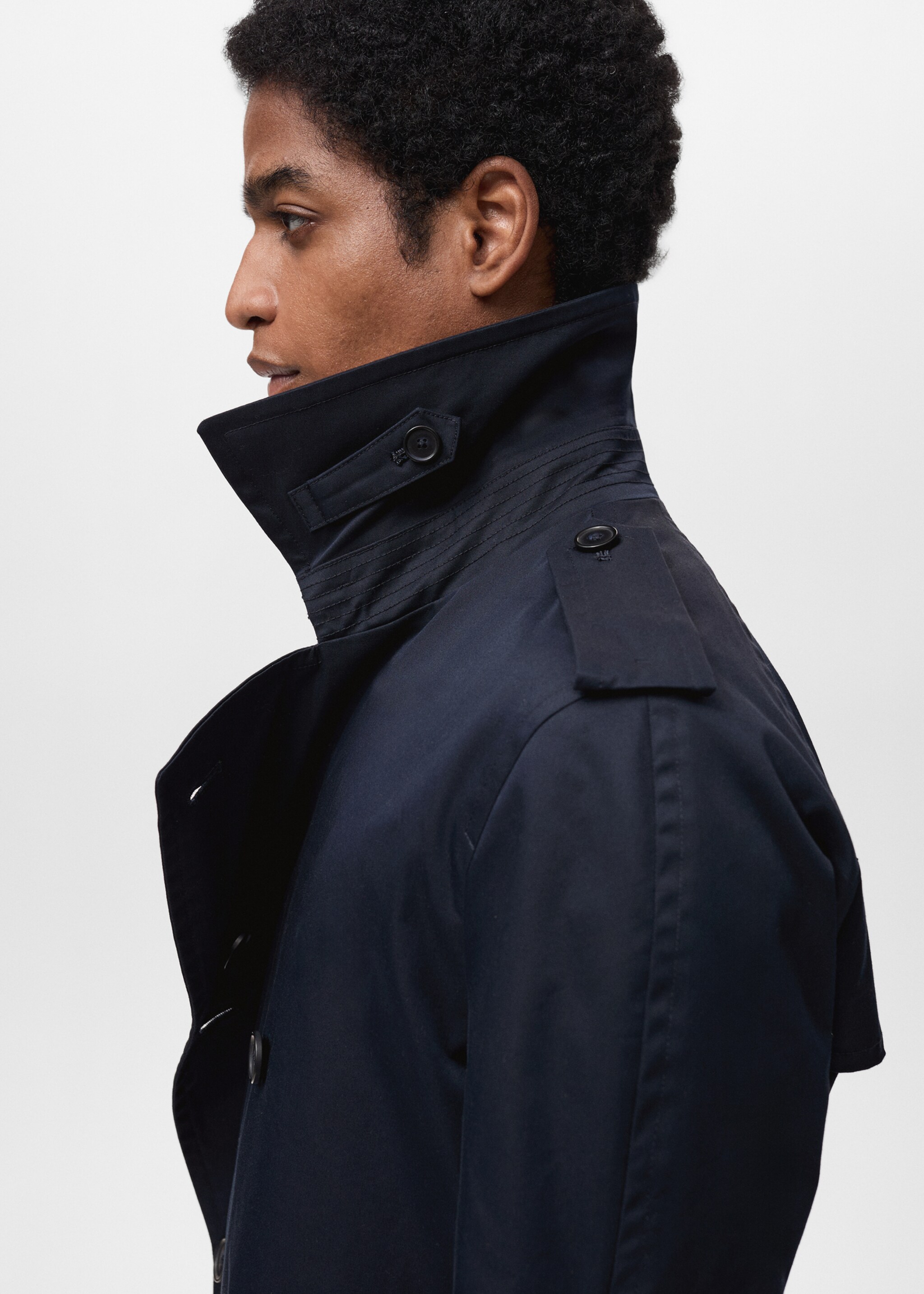 Waterafstotende trenchcoat met ceintuur - Detail van het artikel 1