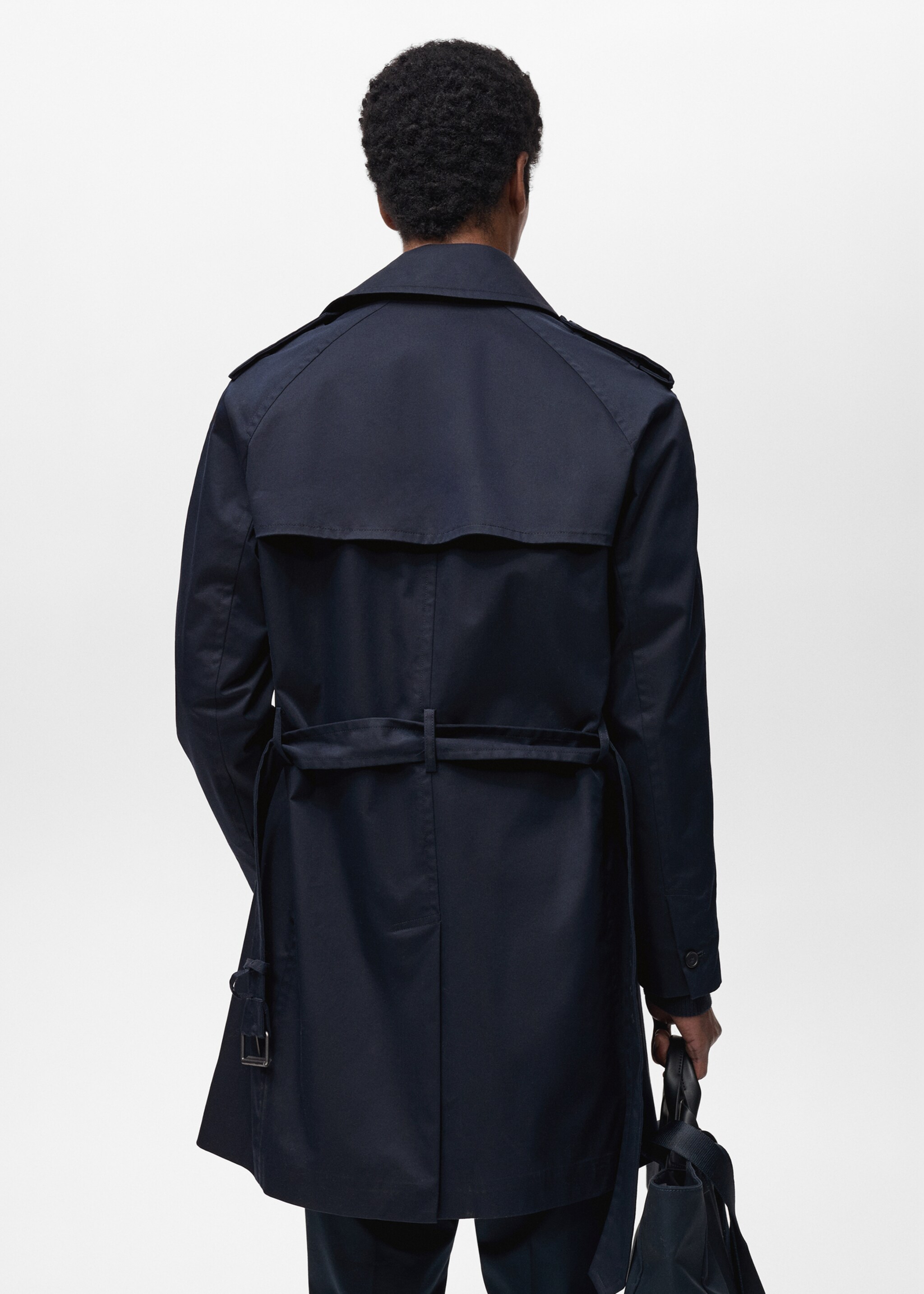 Waterafstotende trenchcoat met ceintuur - Detail van het artikel 2