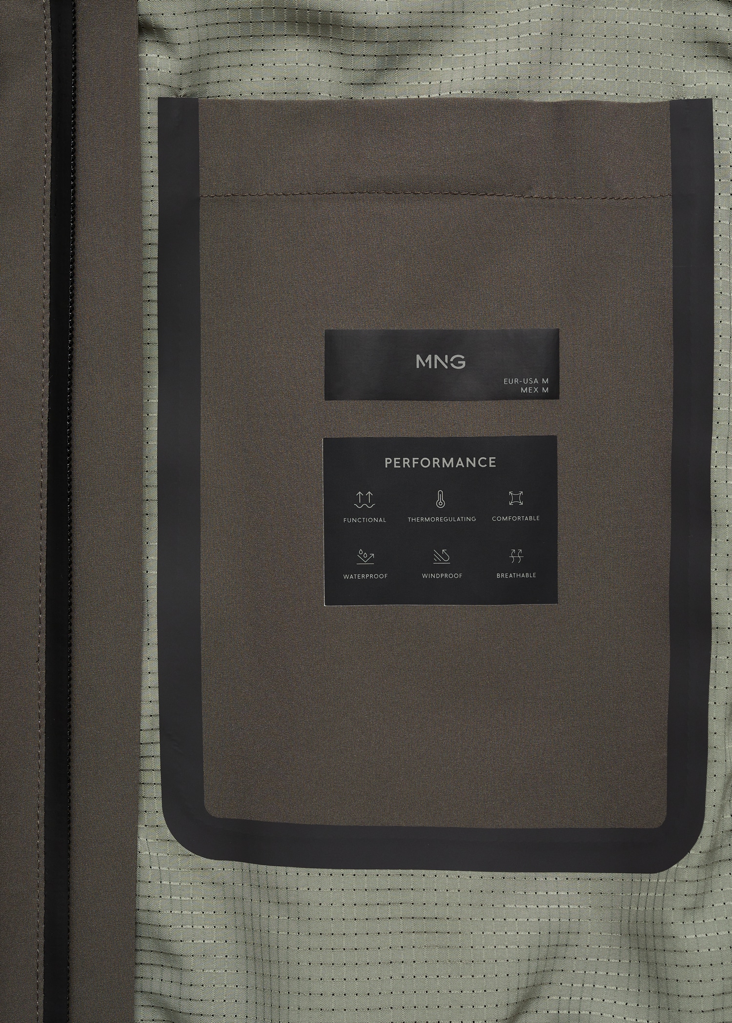 Bomber waterproof tecnología COOLMAX® - Detalle del artículo 0