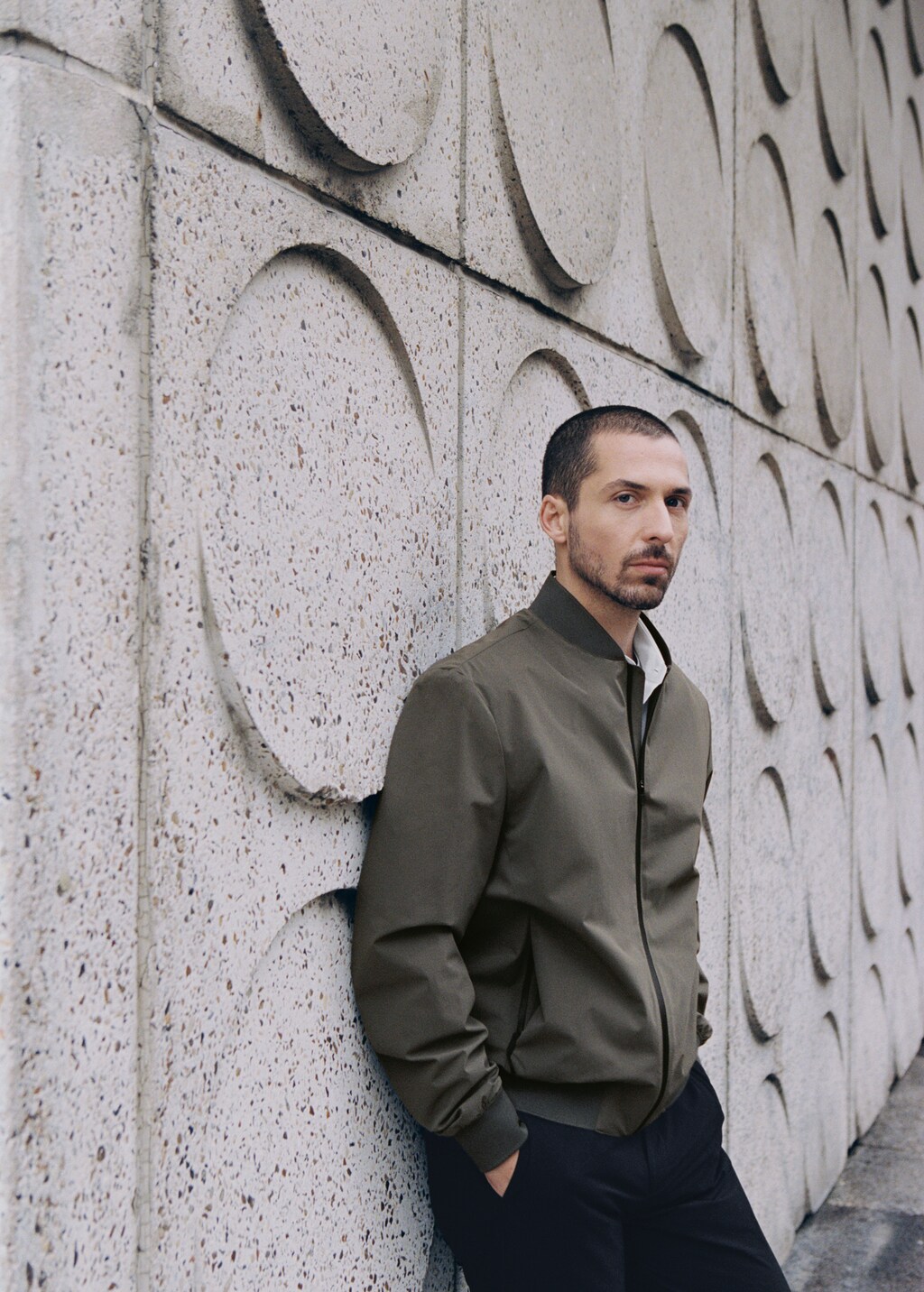Waterproof bomber with COOLMAX® technology - Men | MANGO Estonia