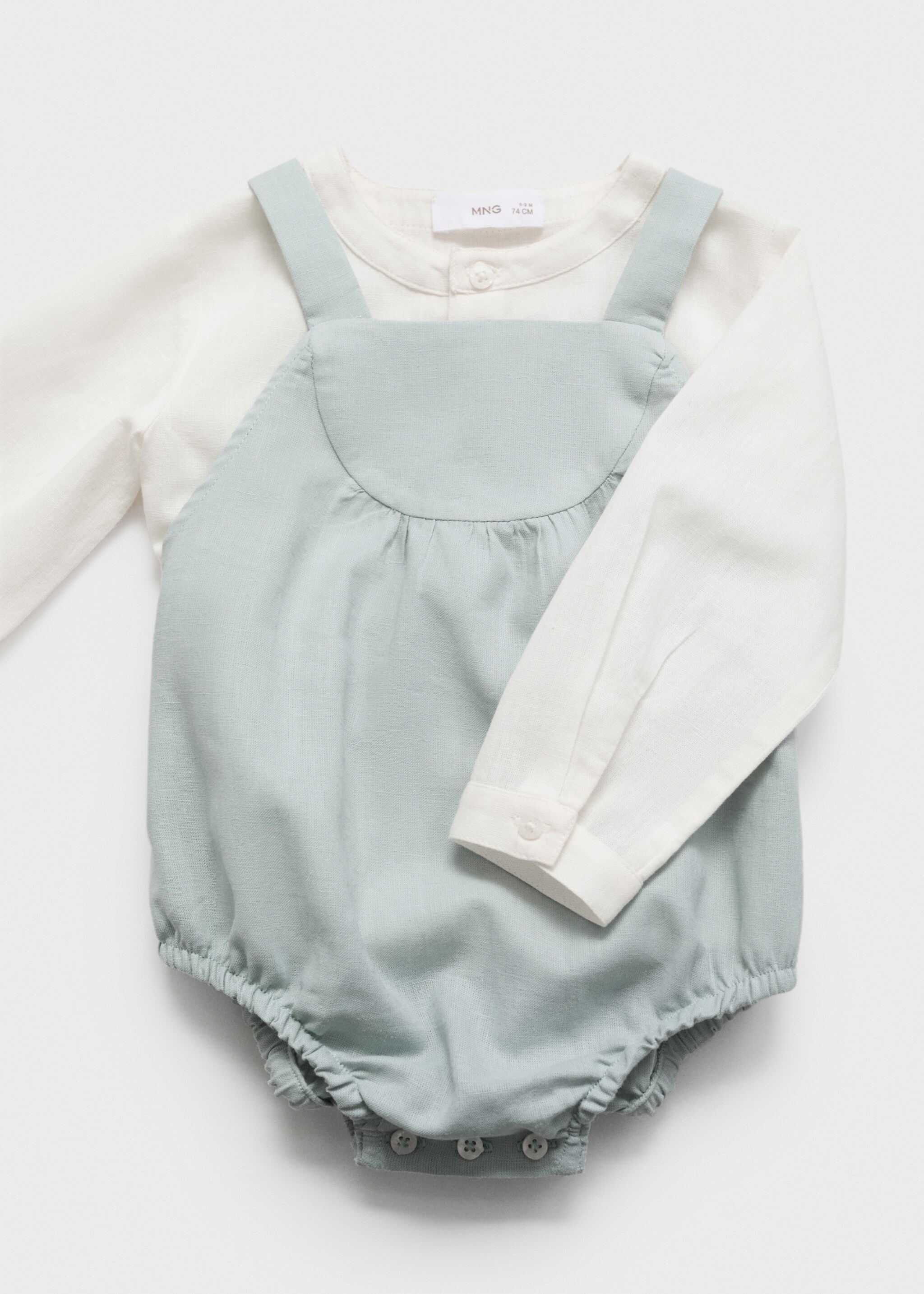 Linen romper - Details of the article 0