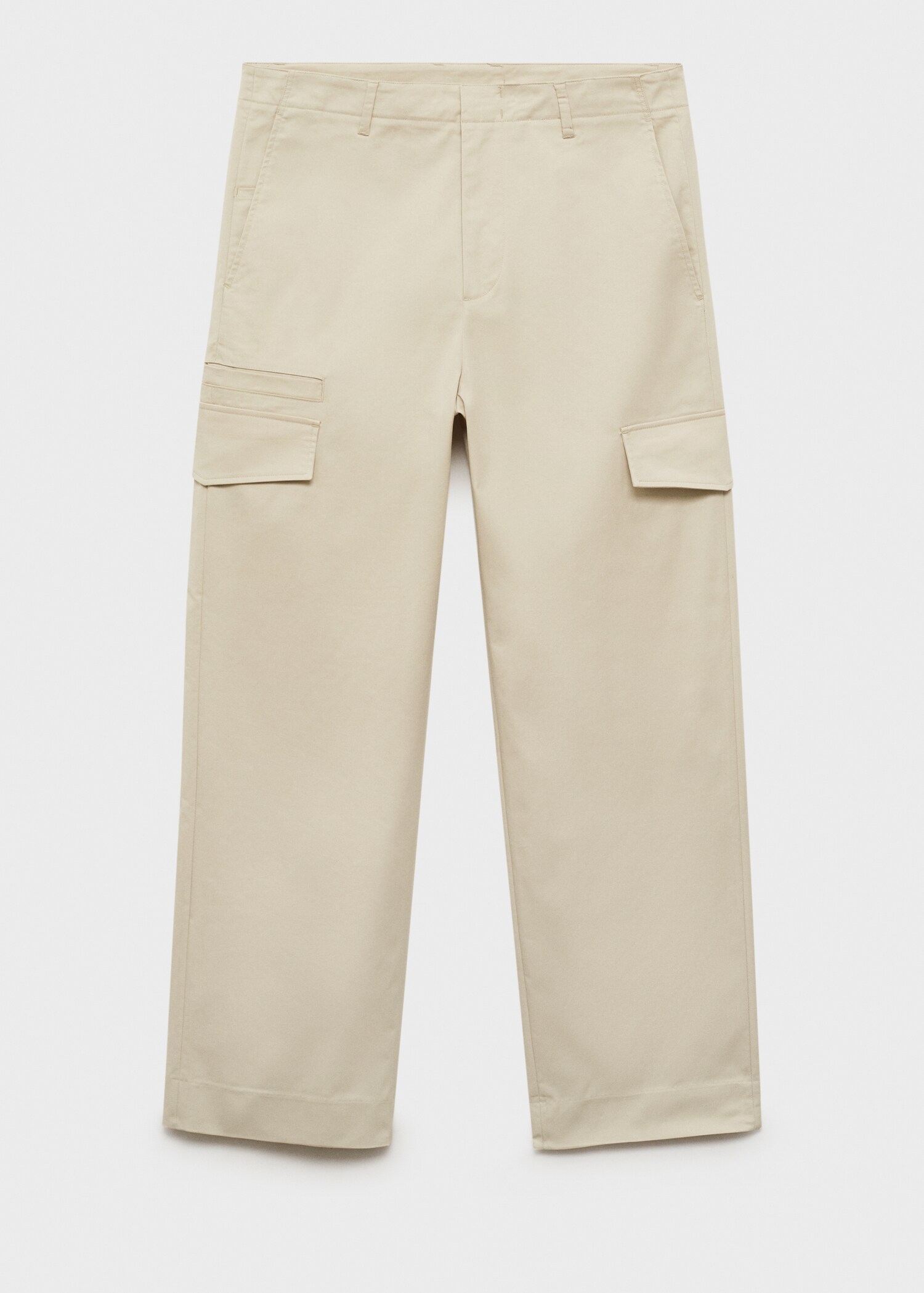 Брюки relaxed fit с карманами - Изделие без модели