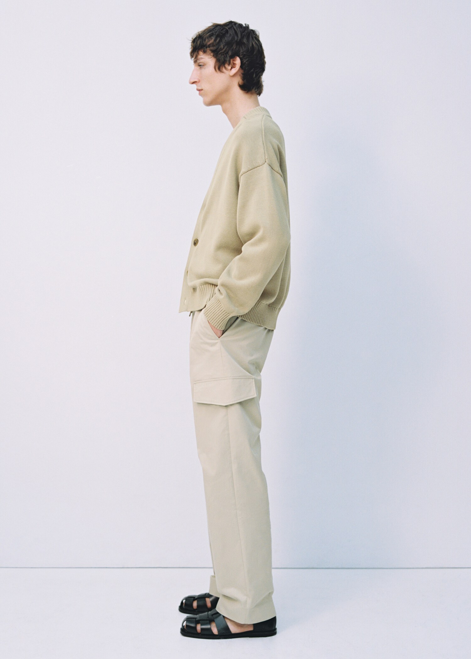 Брюки relaxed fit с карманами - Деталь изделия 5