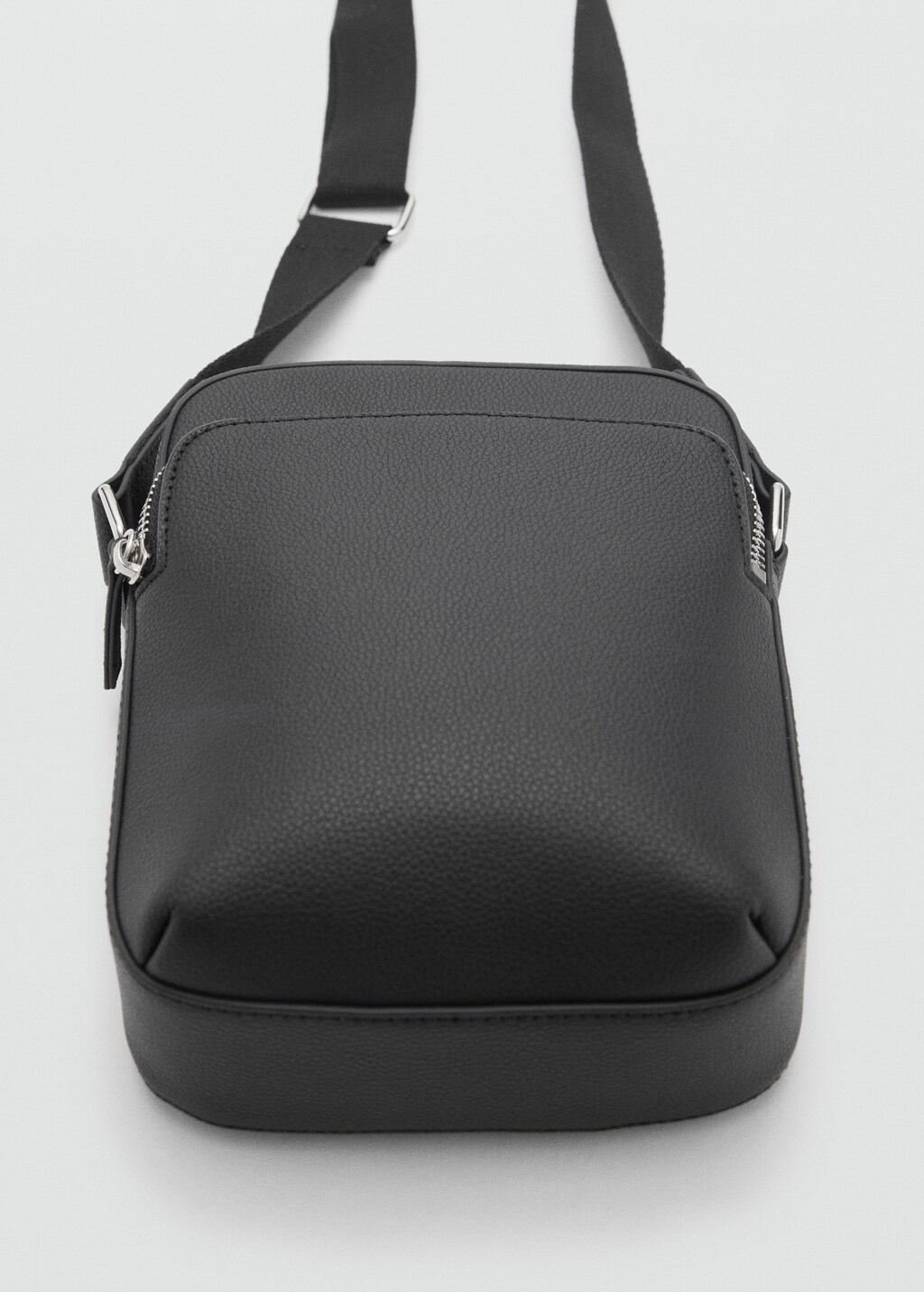 Patent leather-effect shoulder bag - Men | MANGO USA Patent leather-effect shoulder bag - Men | MANGO USA