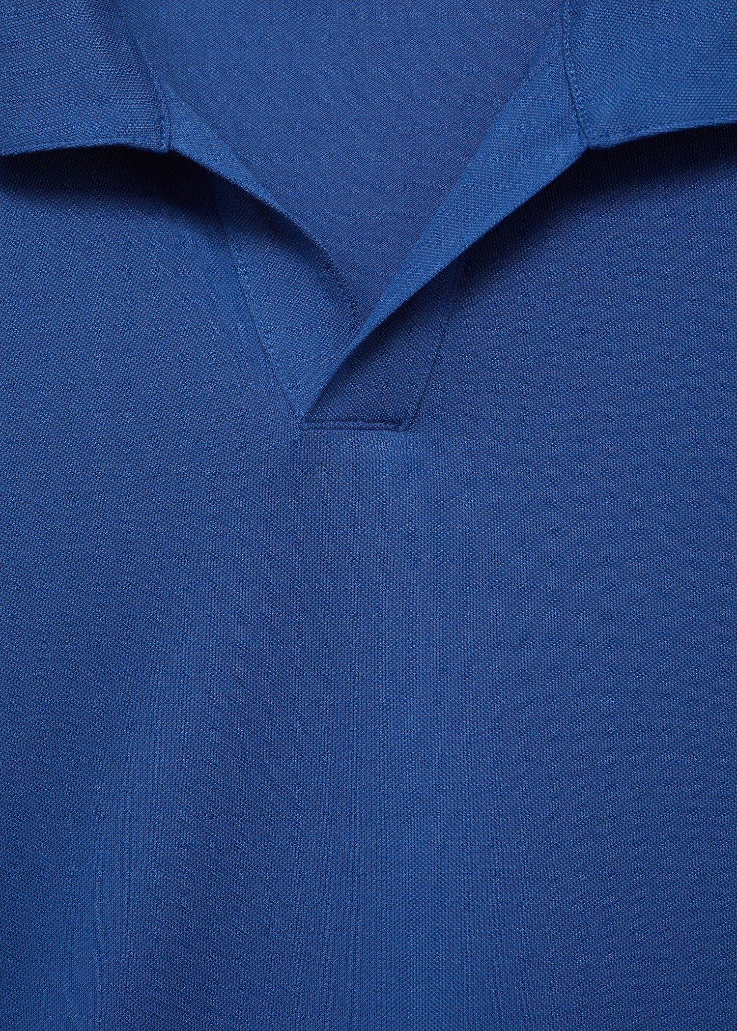 Slim-fit cotton-piqué polo shirt - Details of the article 8