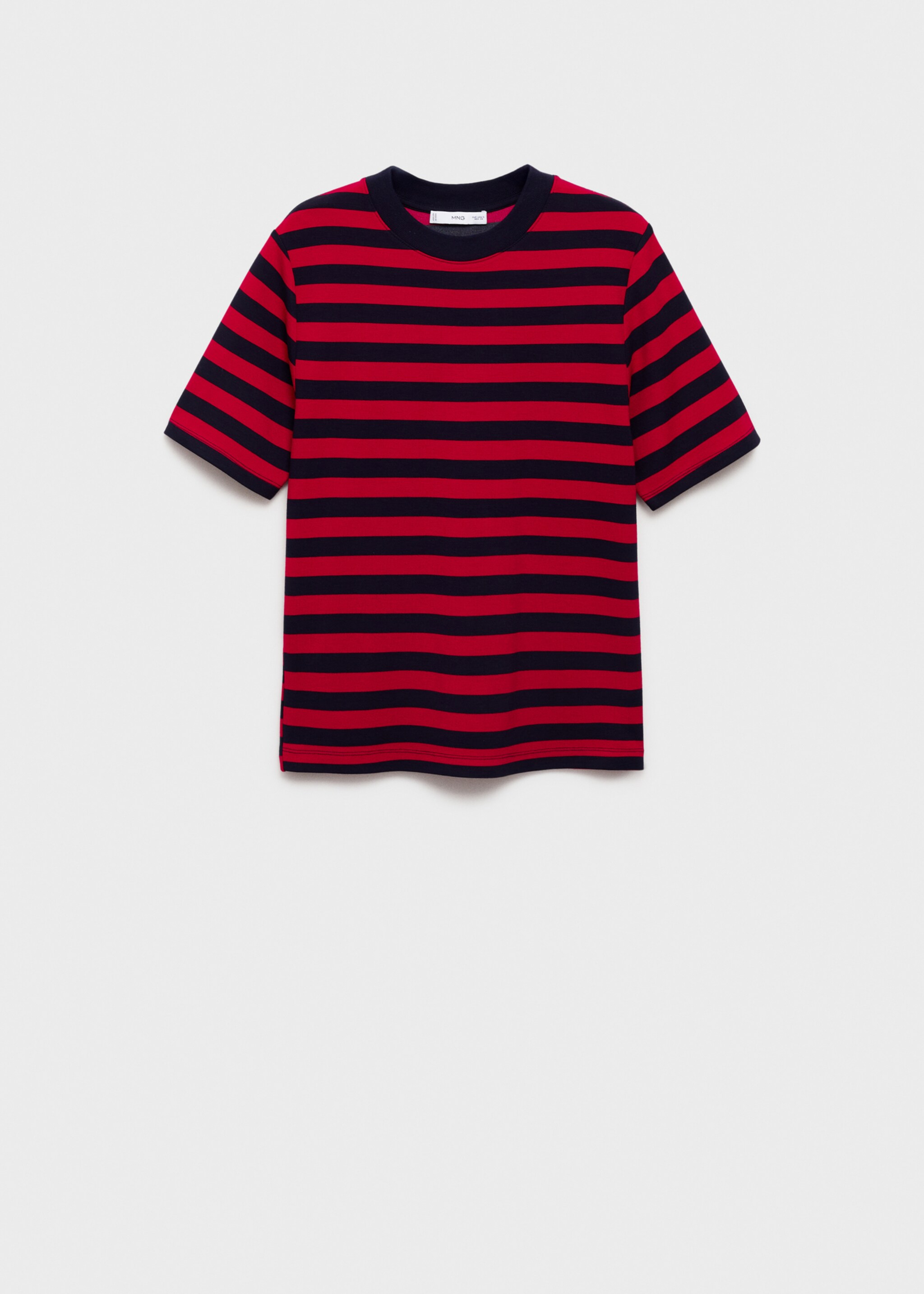 T-shirt manches courtes rayures - Article sans modèle