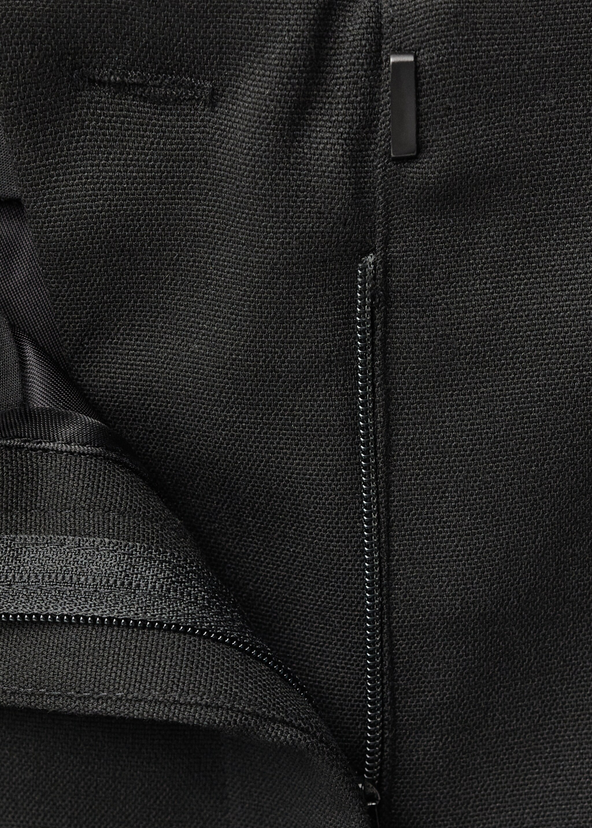 Flared suit trousers with openings - Details of the article 0