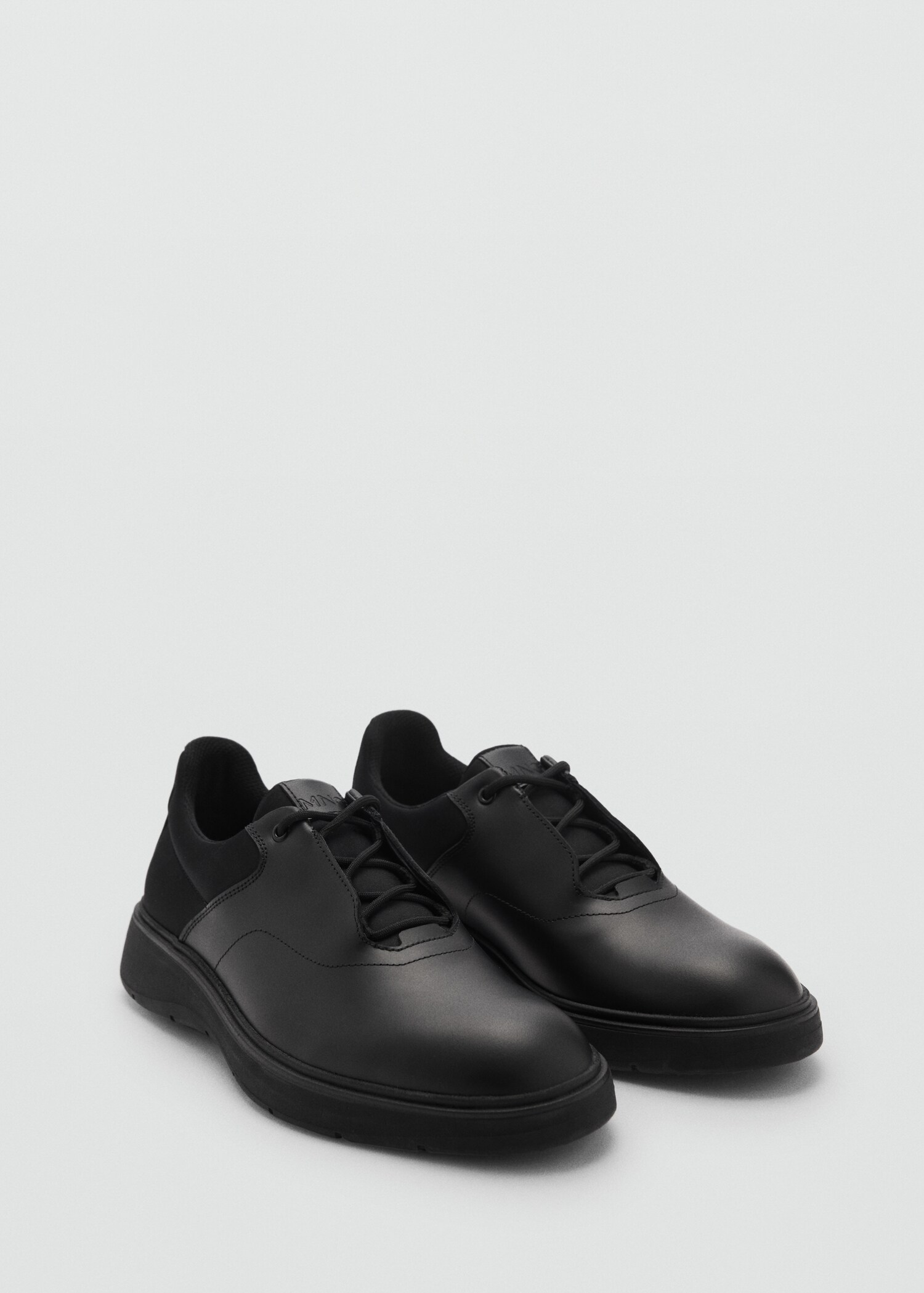 Zapato piel combinado Coolmax® - Plano medio