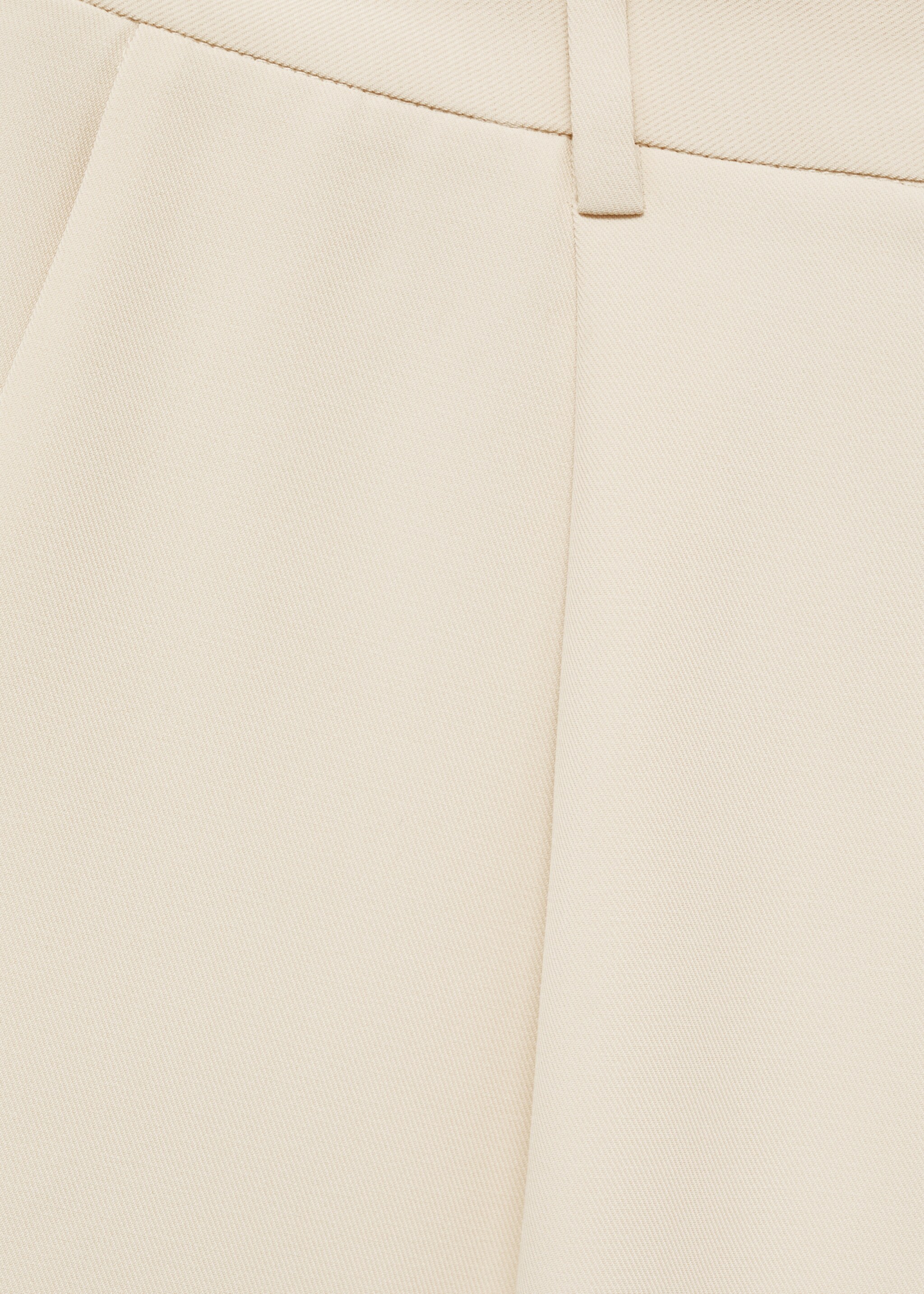 High-waisted suit shorts - Details of the article 8