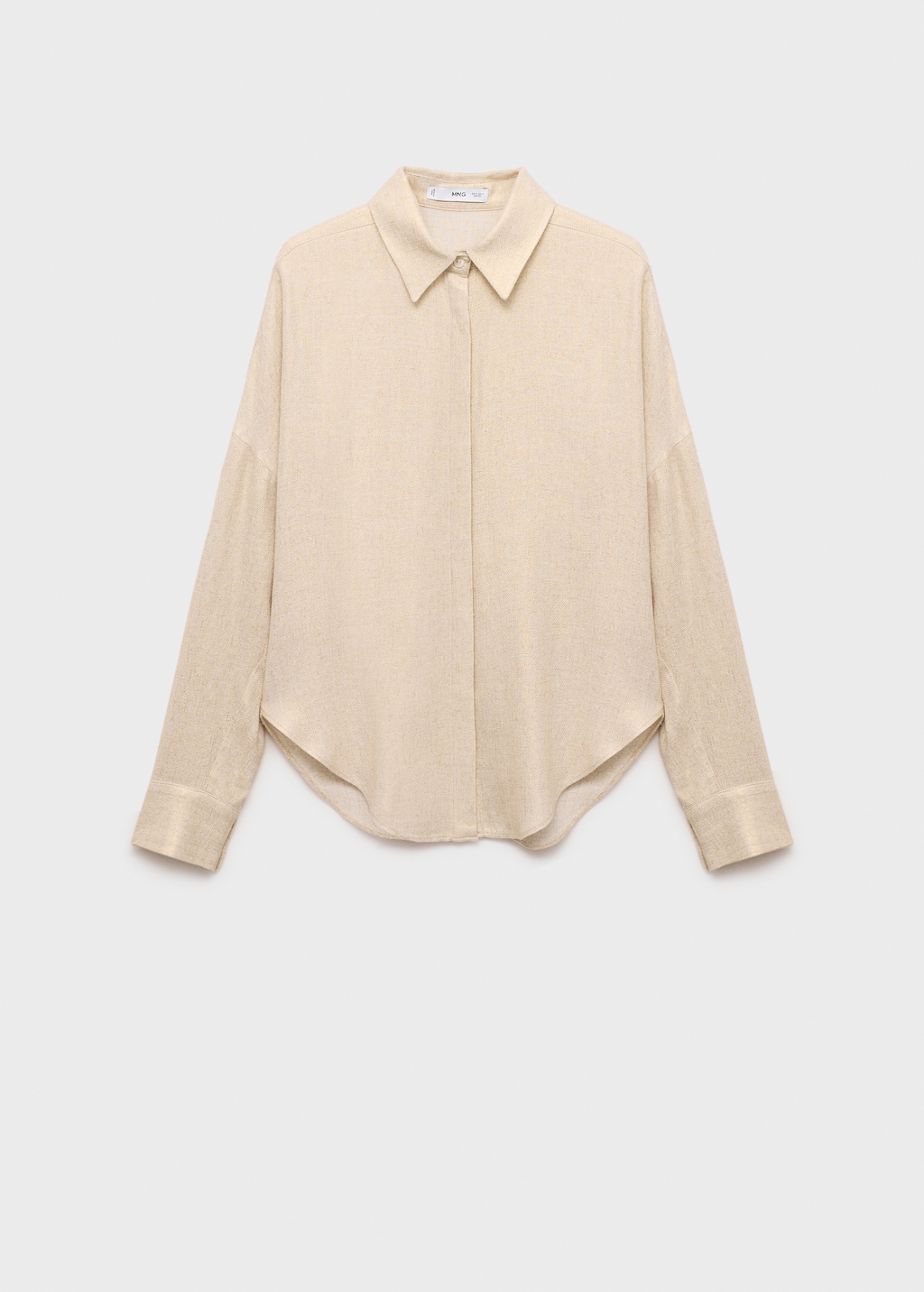 Textured blouse with bow - Women | MANGO USA