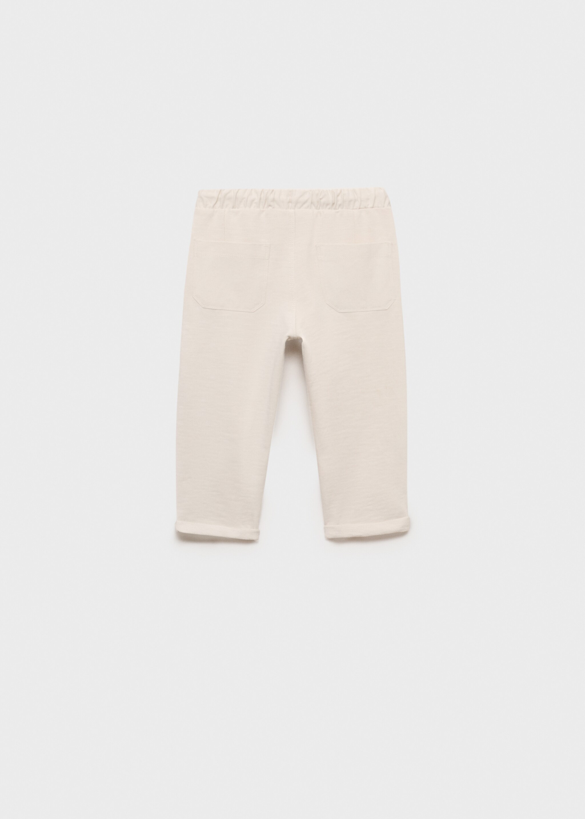 Joggerpants aus Strick - Rückseite des Artikels