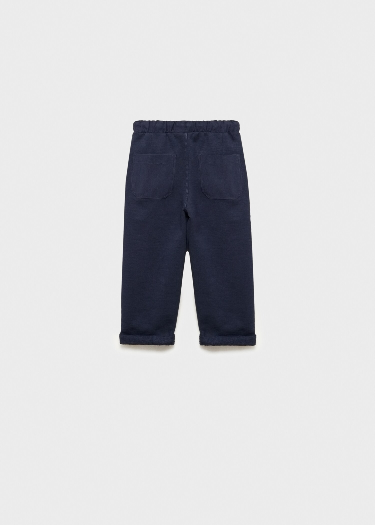 Pantalón jogger punto - Reverso del artículo