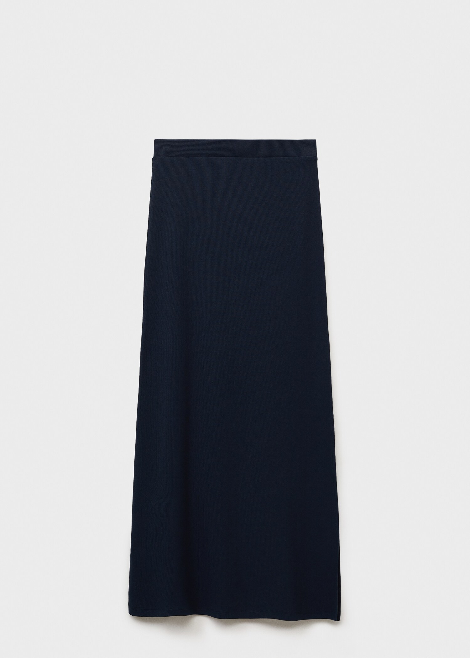 Long skirt with side slit - Article without model