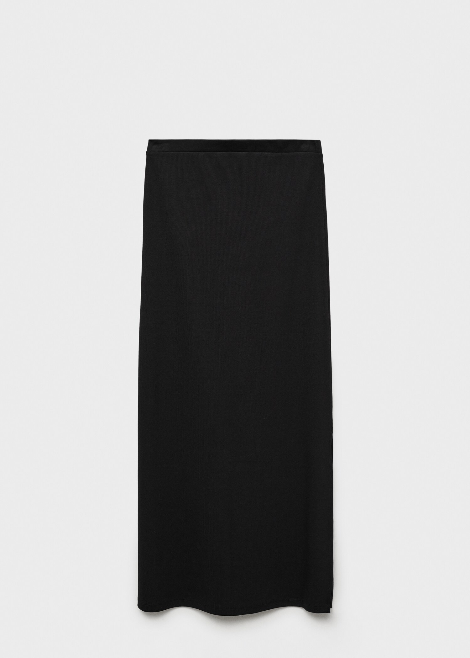 Long skirt with side slit - Article without model