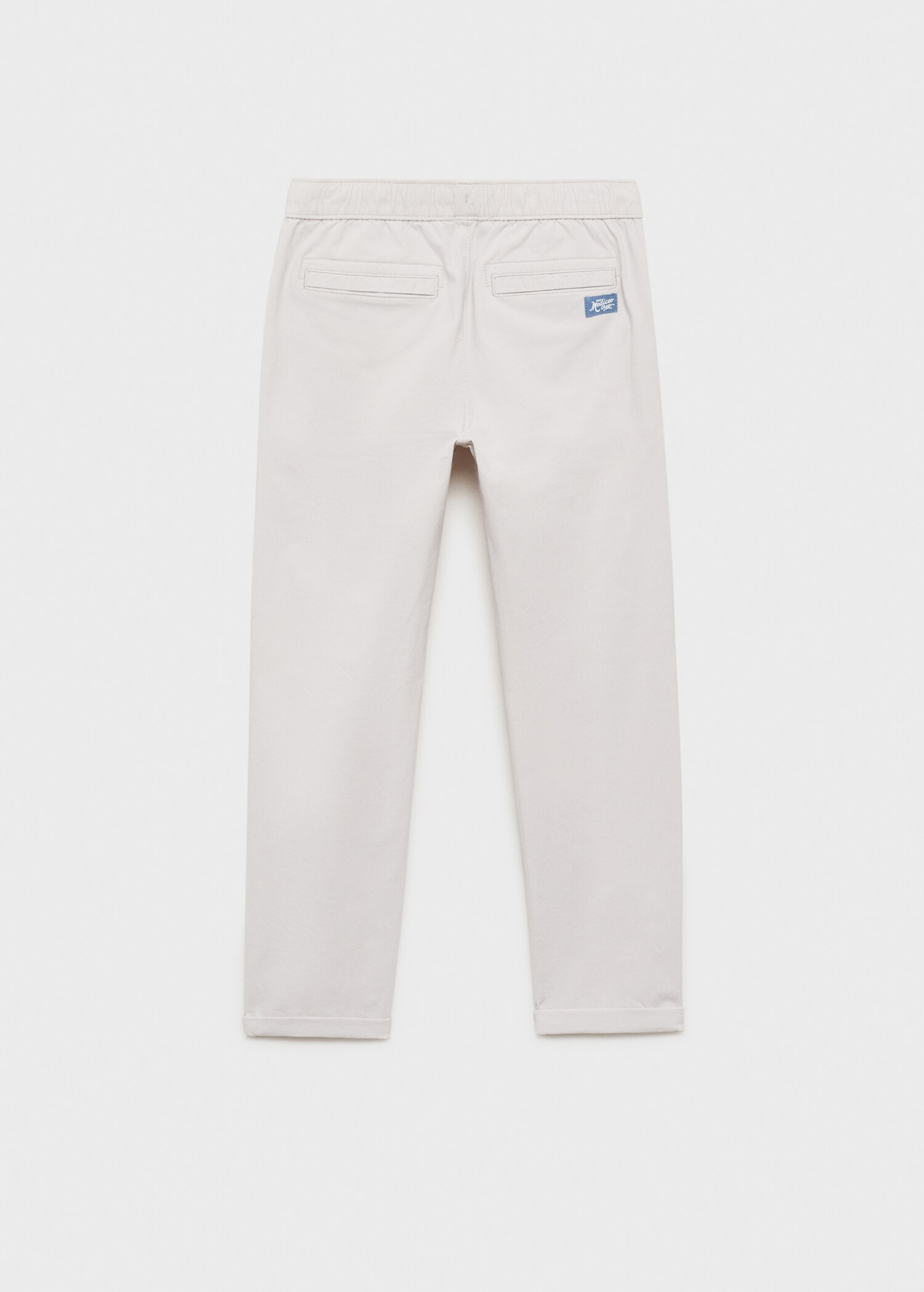 Pantalón slim fit algodón - Reverso del artículo