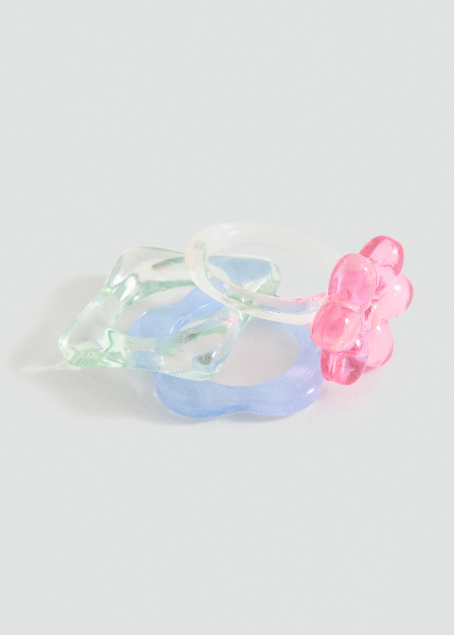 Pack of 3 combined rings - Kids | MANGO Philippines