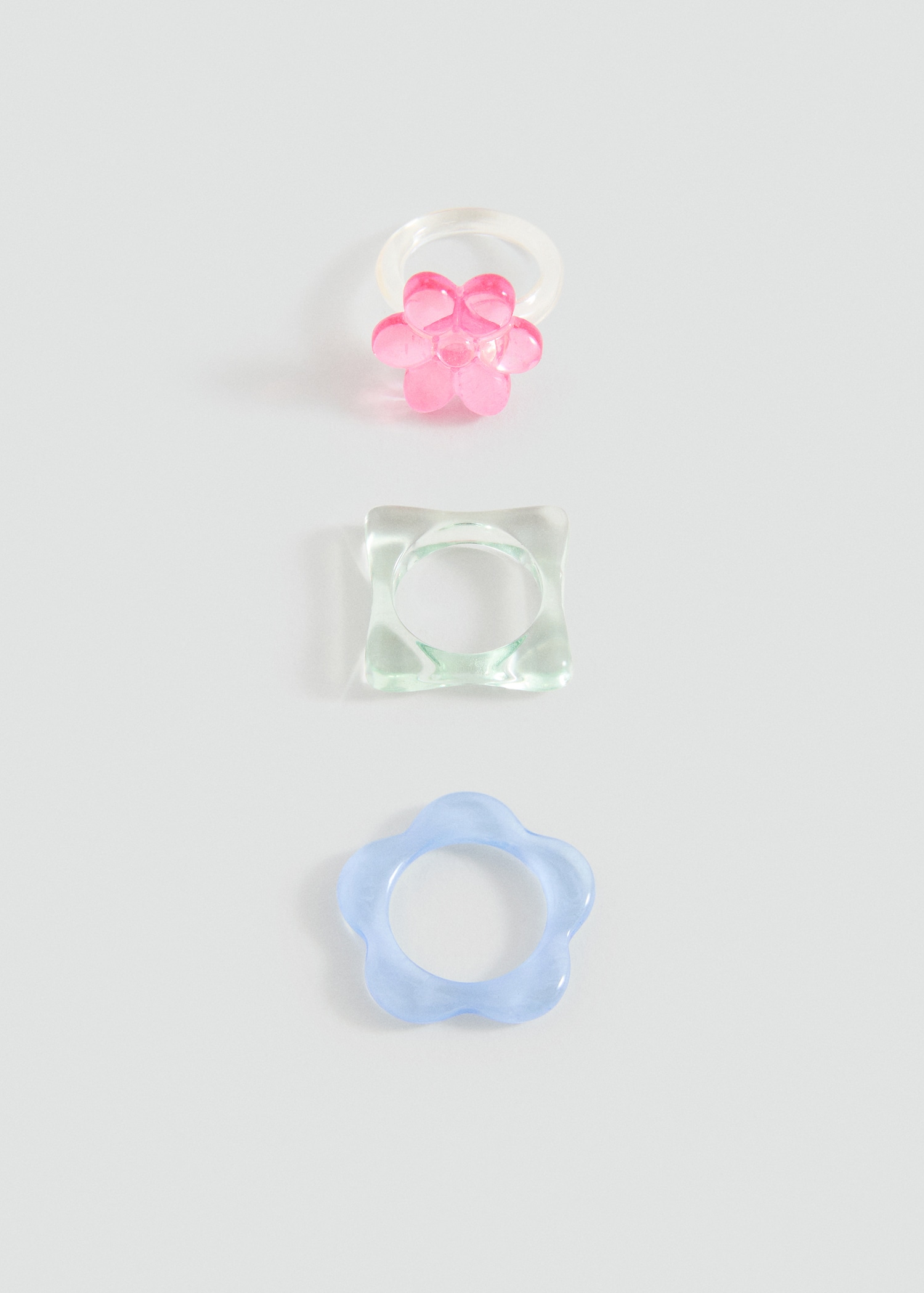 Pack of 3 combined rings - Kids | MANGO USA