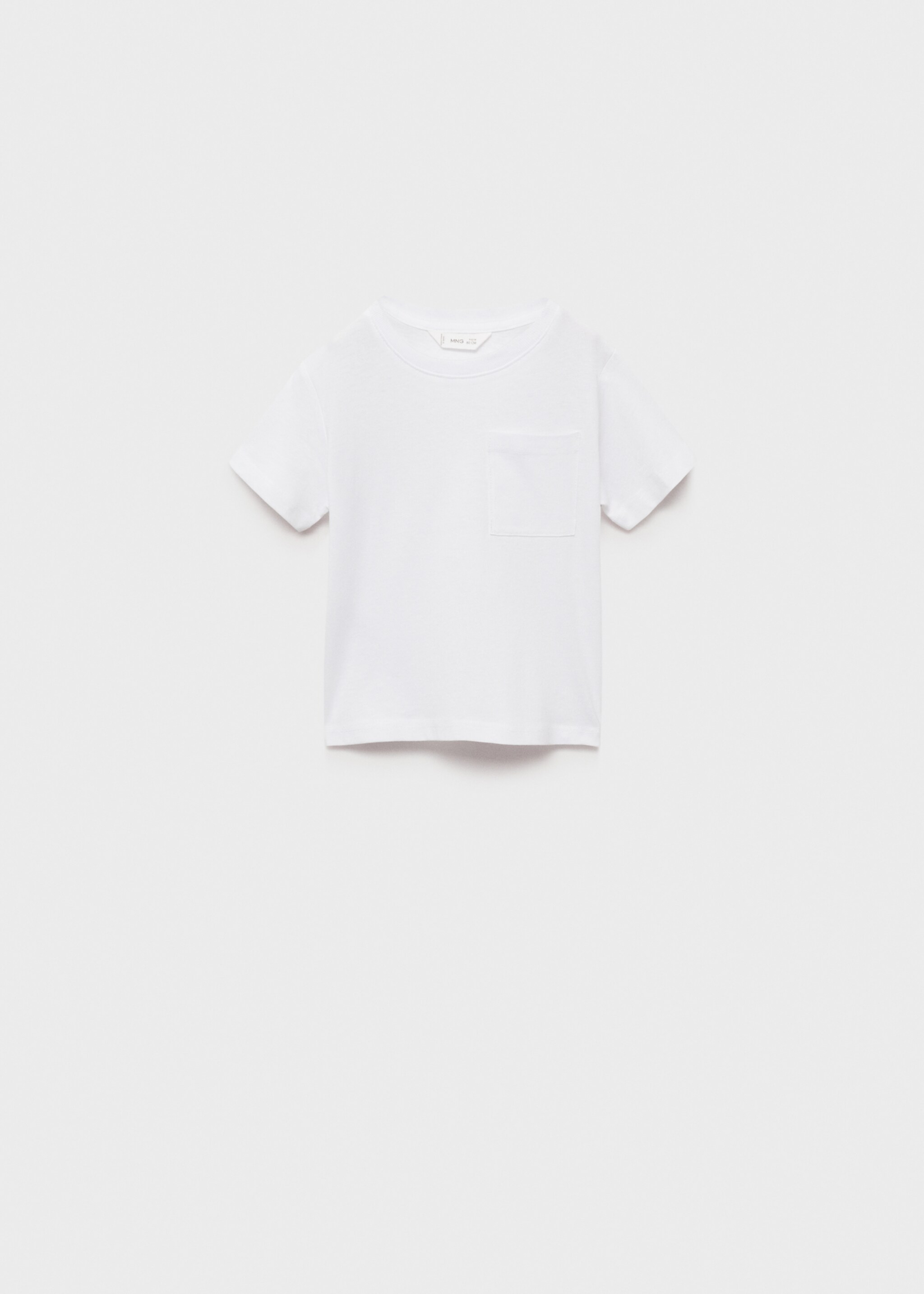 Pocket cotton T-shirt - Article without model