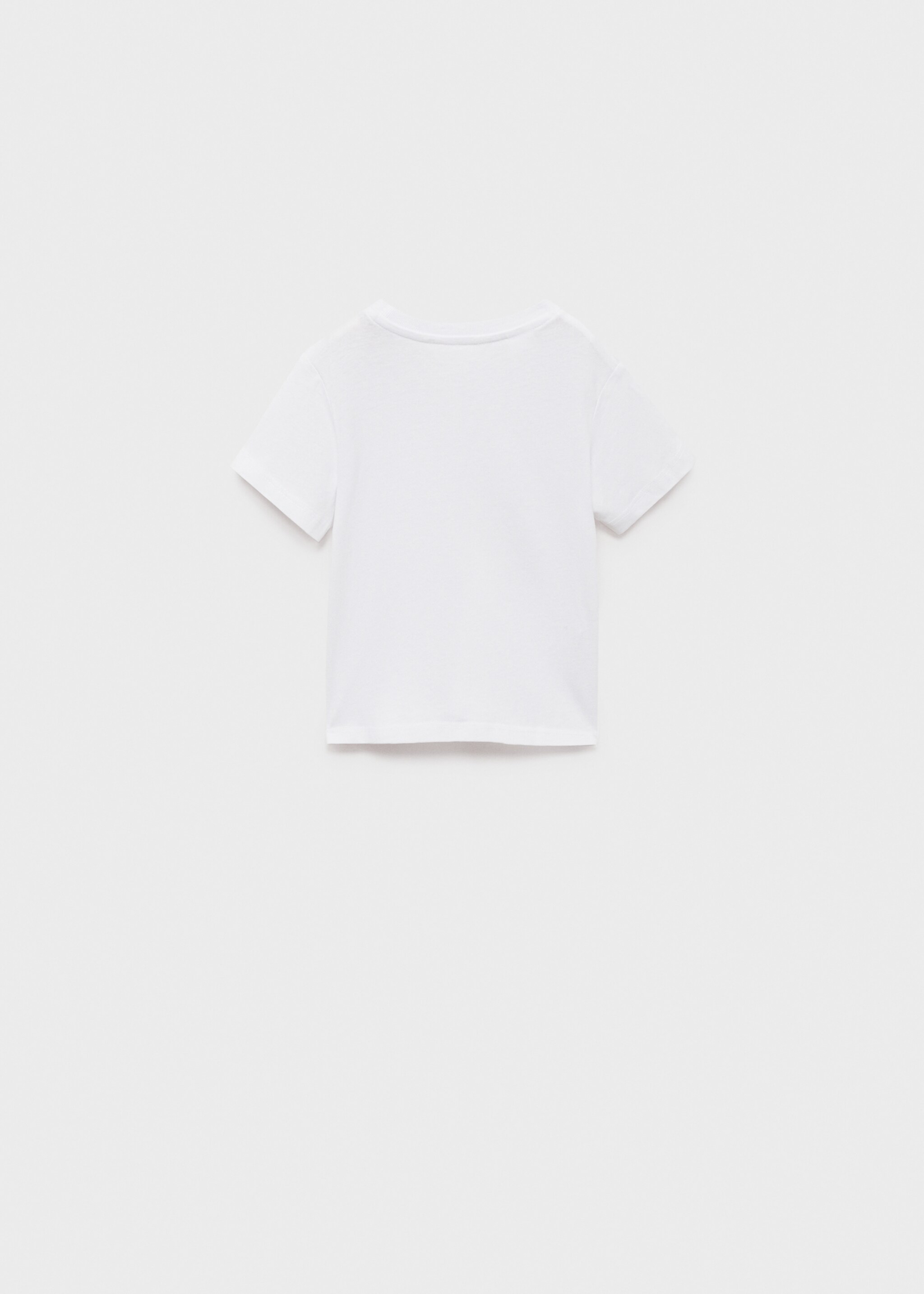 Pocket cotton T-shirt - Reverse of the article