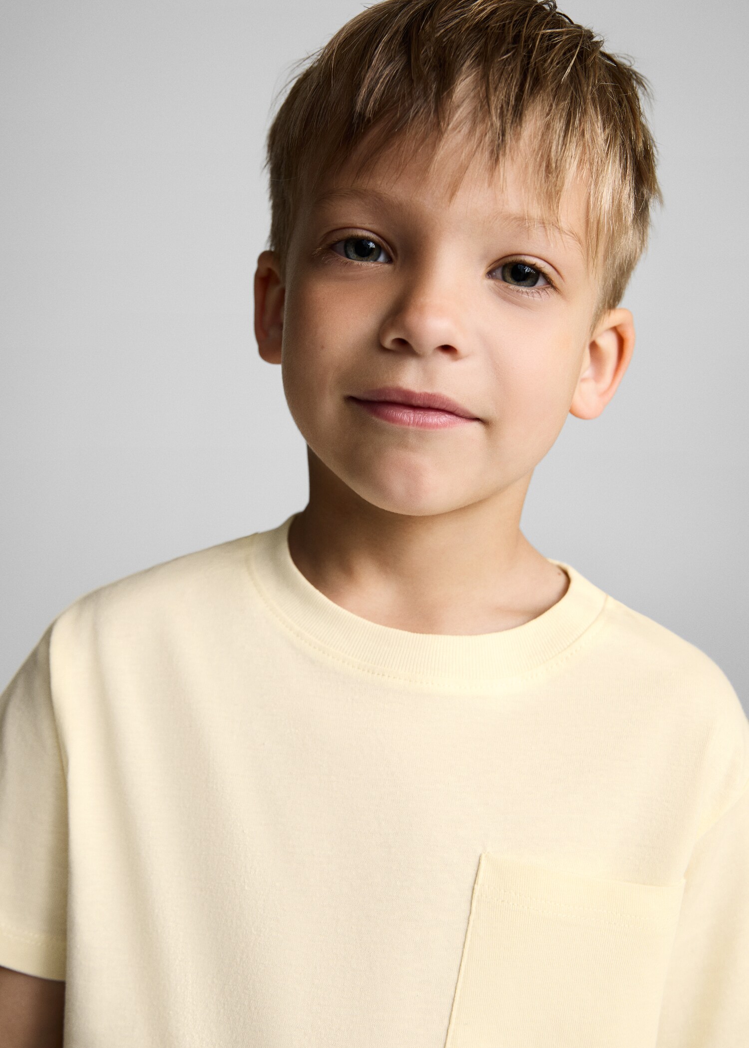 Pocket cotton T-shirt - Details of the article 1