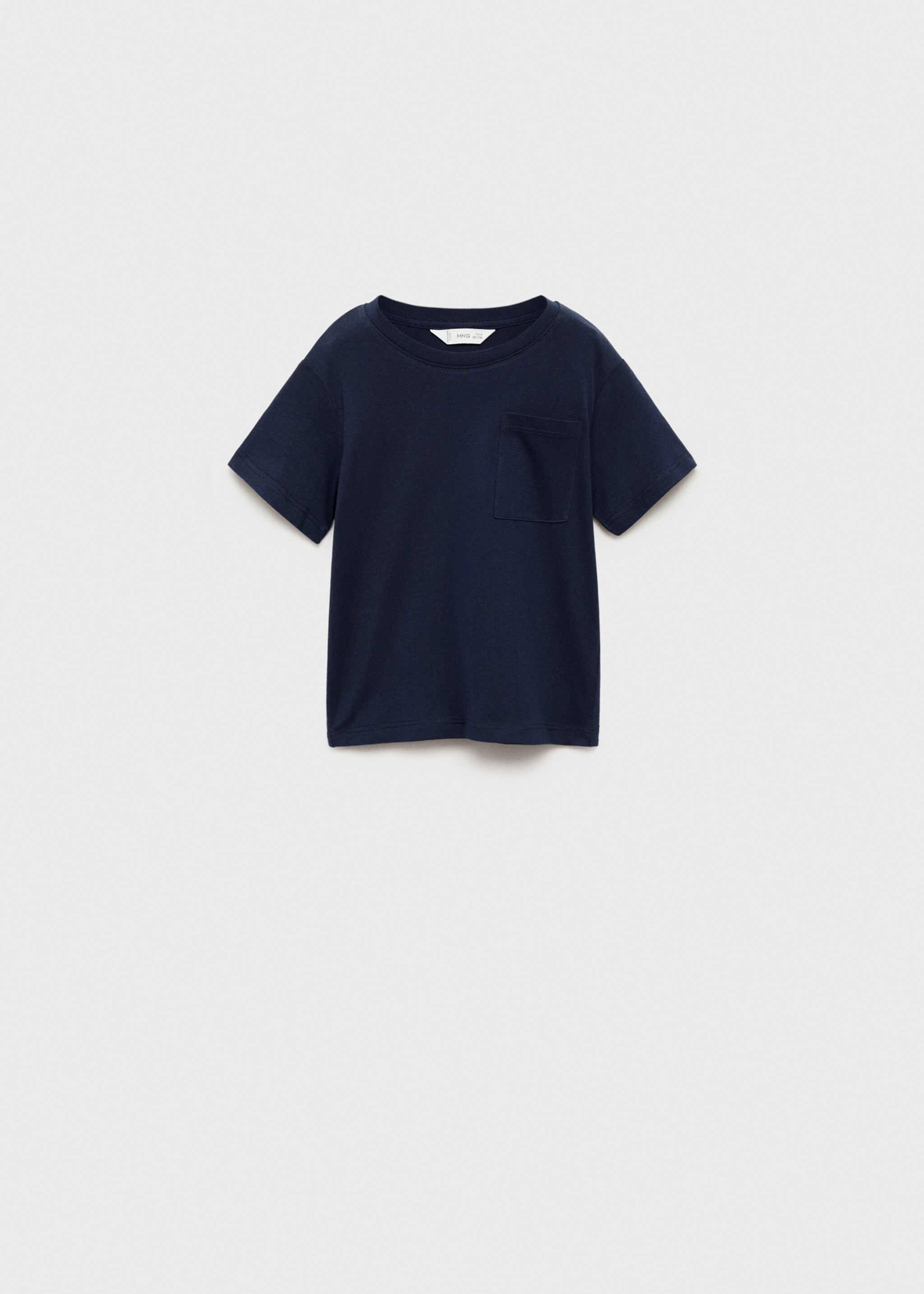 Pocket cotton T-shirt - Article without model