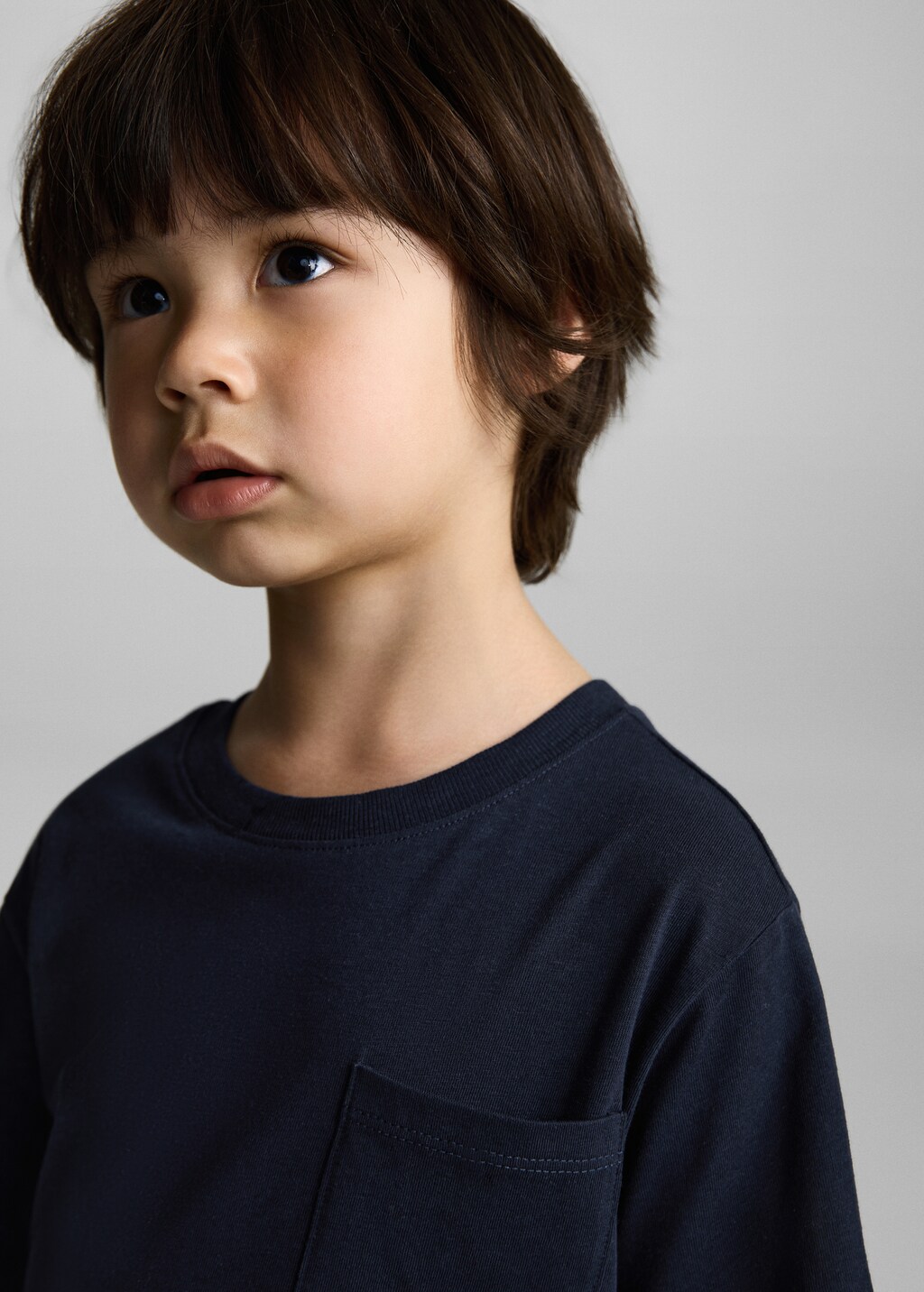 Pocket cotton T-shirt