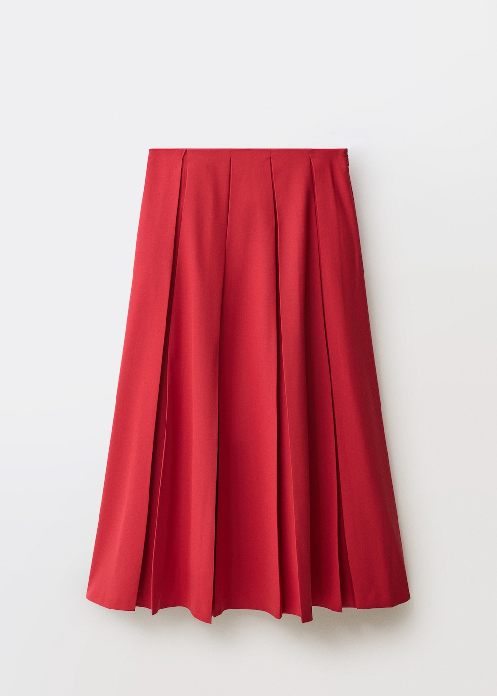 Mango Wool-blend pleated skirt thumbnail