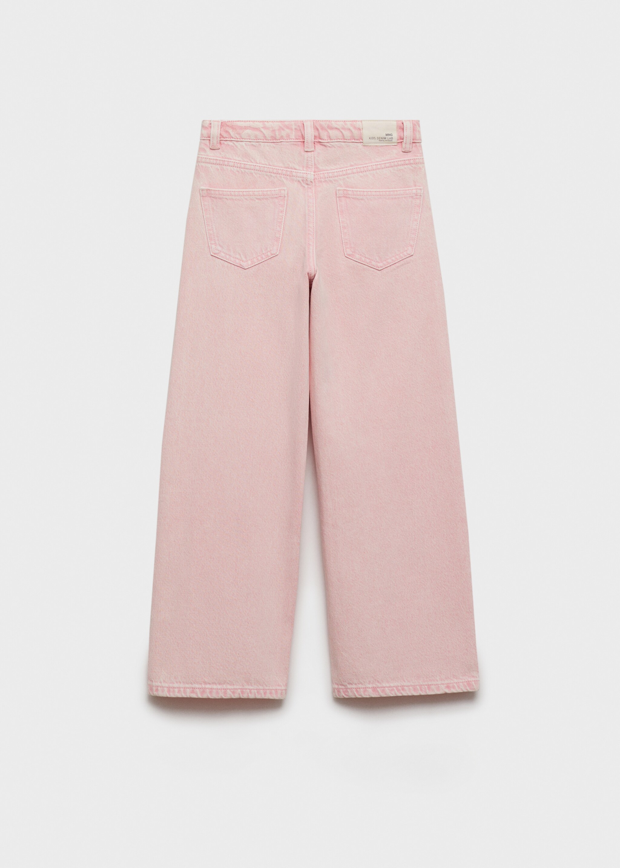Jeans wide leg - Reverse of the article