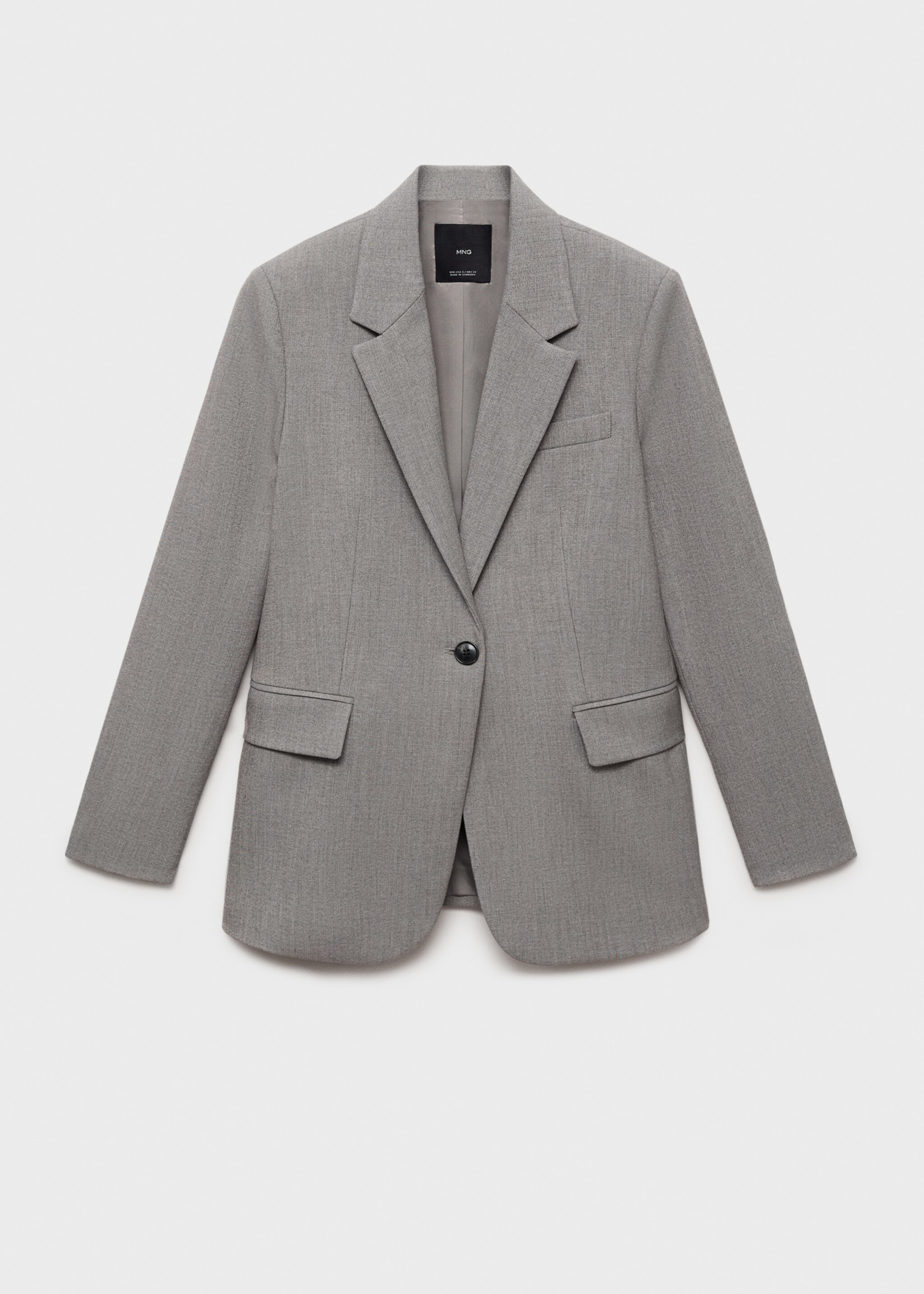 Straight jacket with flap pockets - Article without model