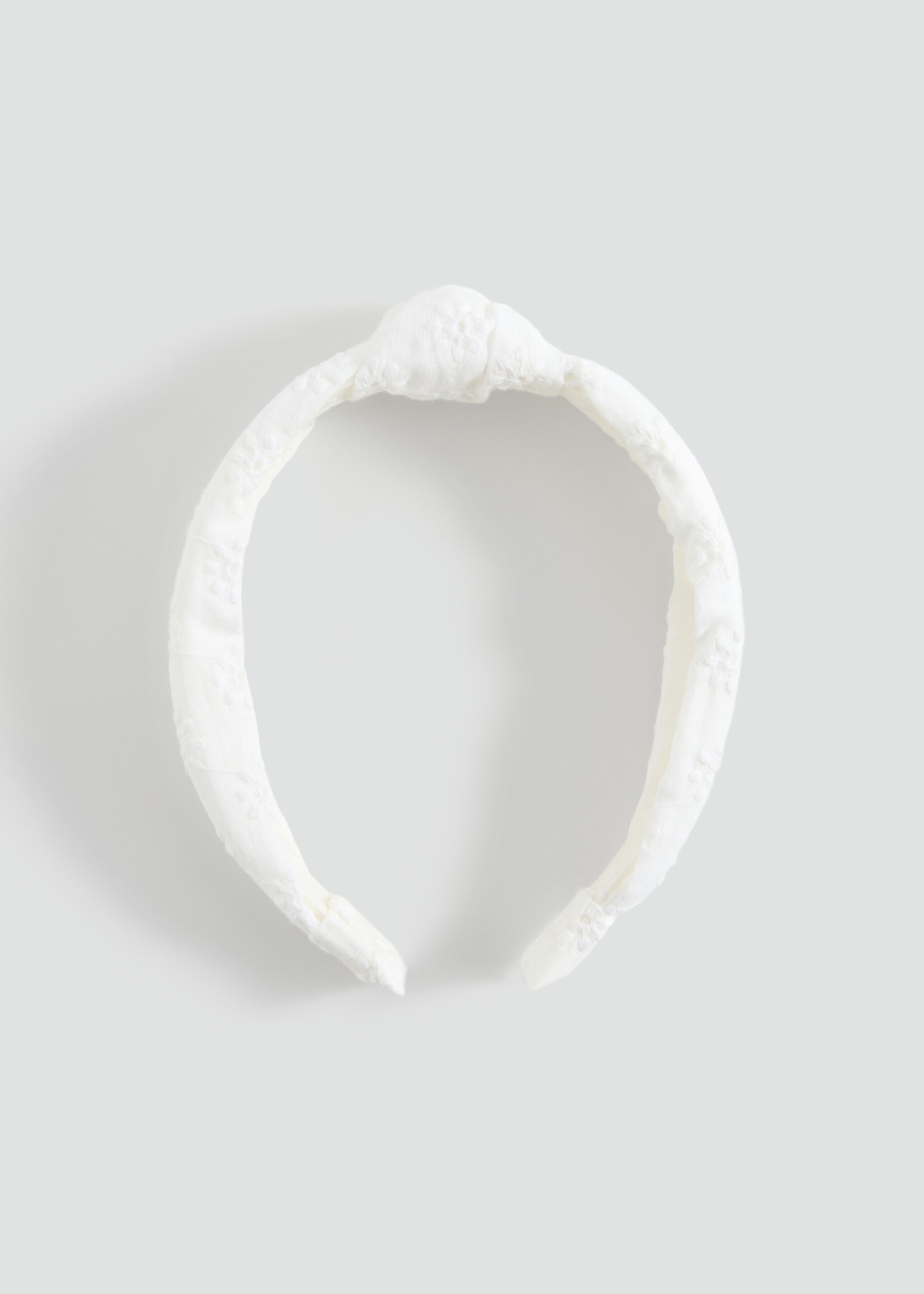 Knotted cotton headband - Article without model