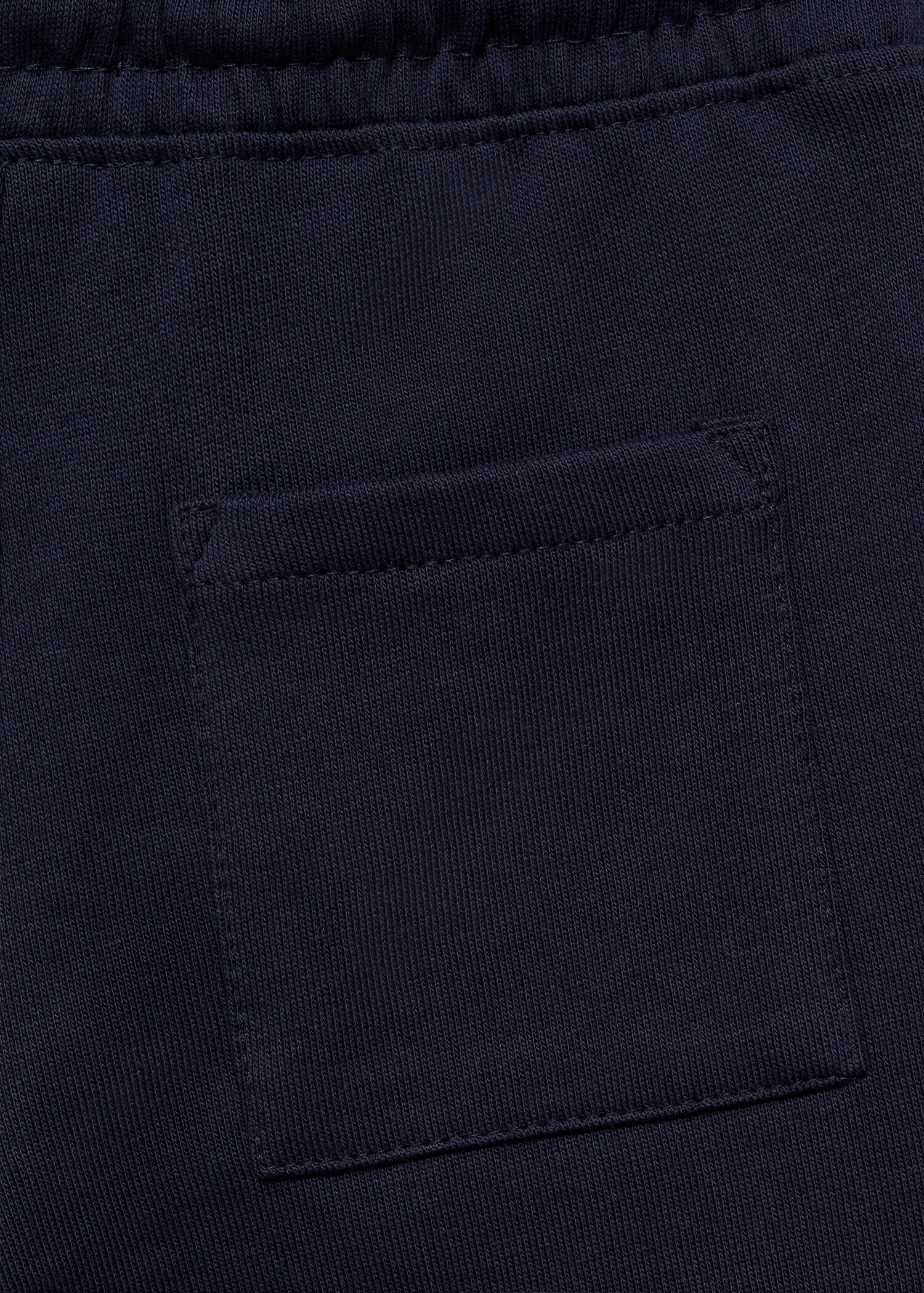 Cotton shorts with drawstring - Details of the article 0