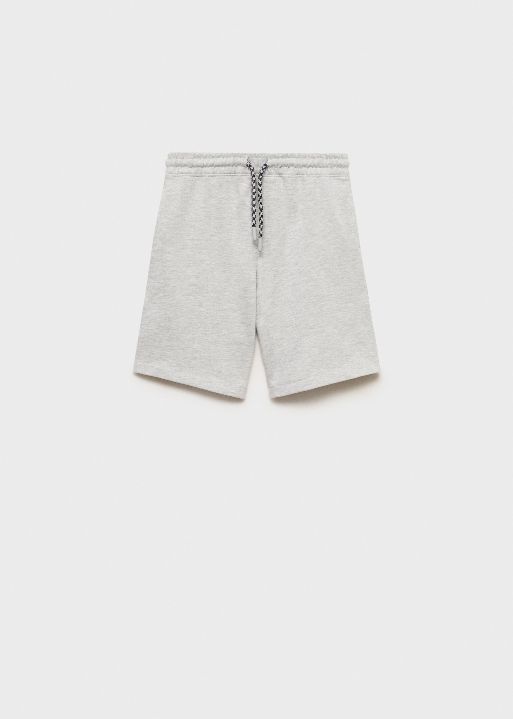 Cotton shorts with drawstring - Article without model