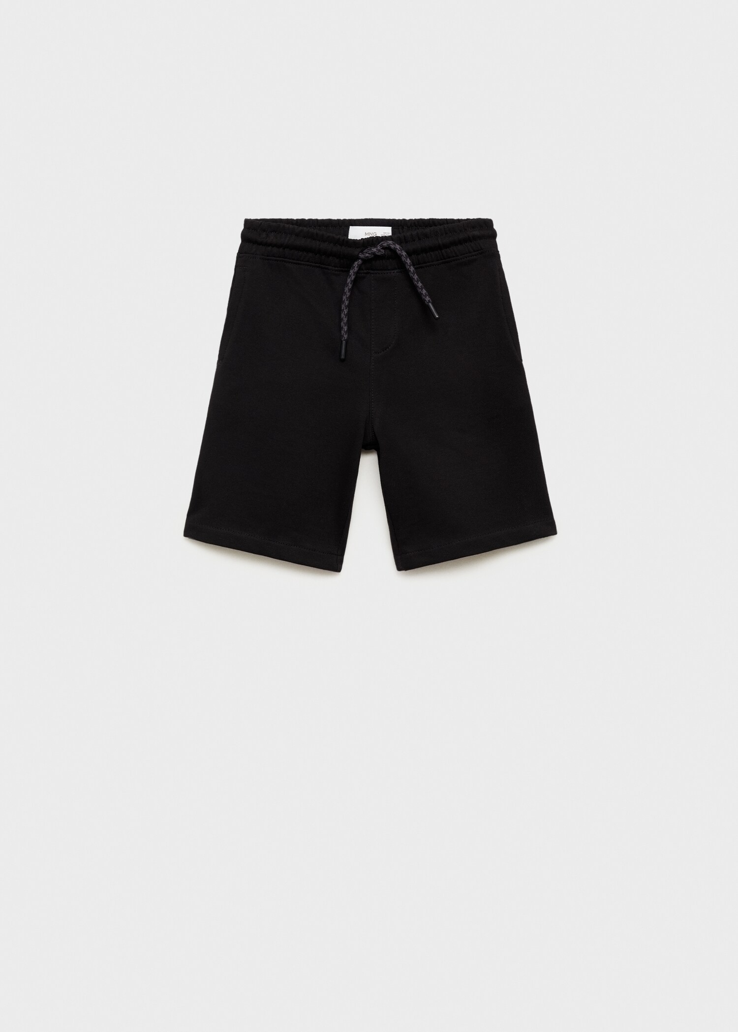 Cotton shorts with drawstring - Article without model