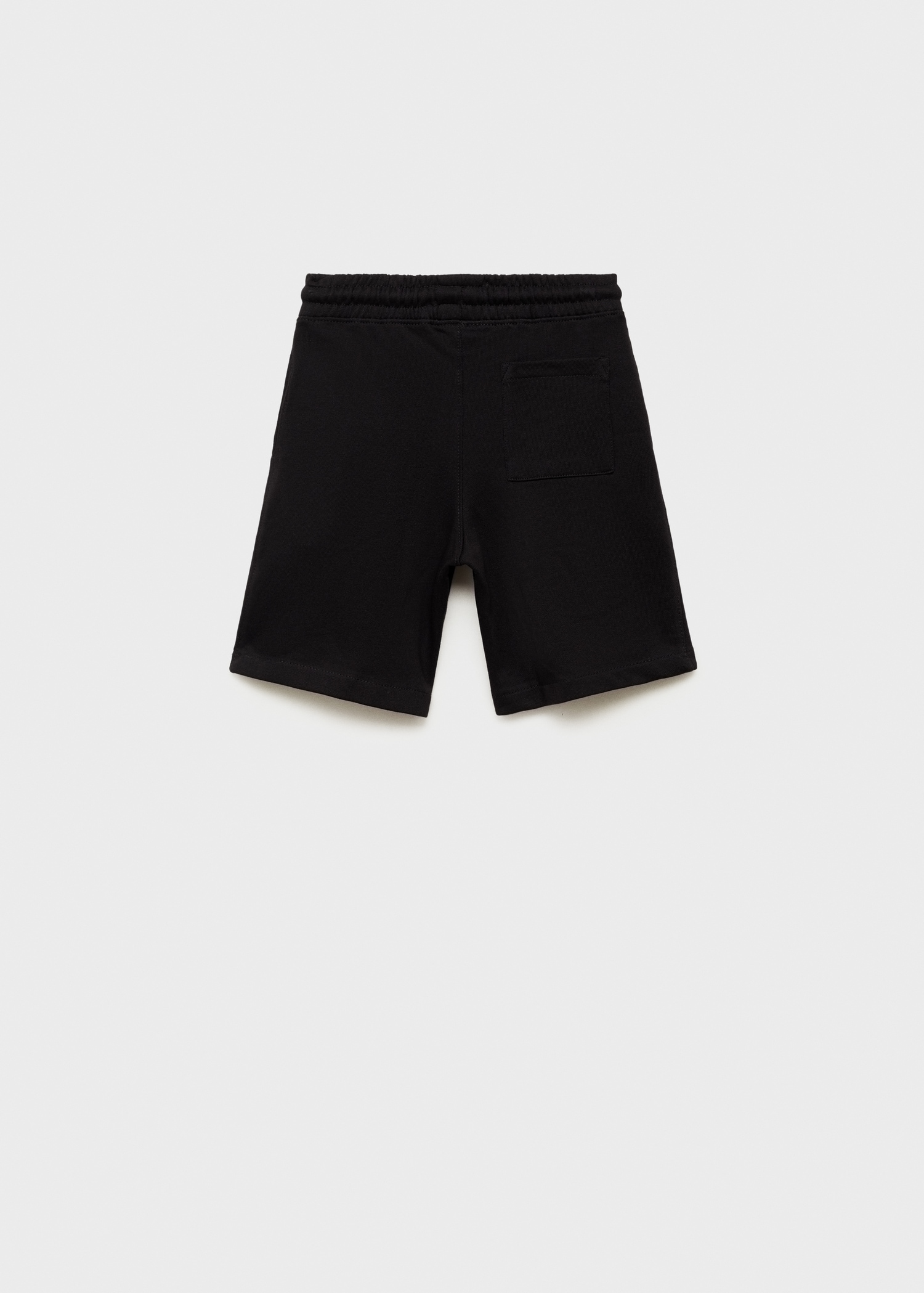 Cotton shorts with drawstring - Main Image