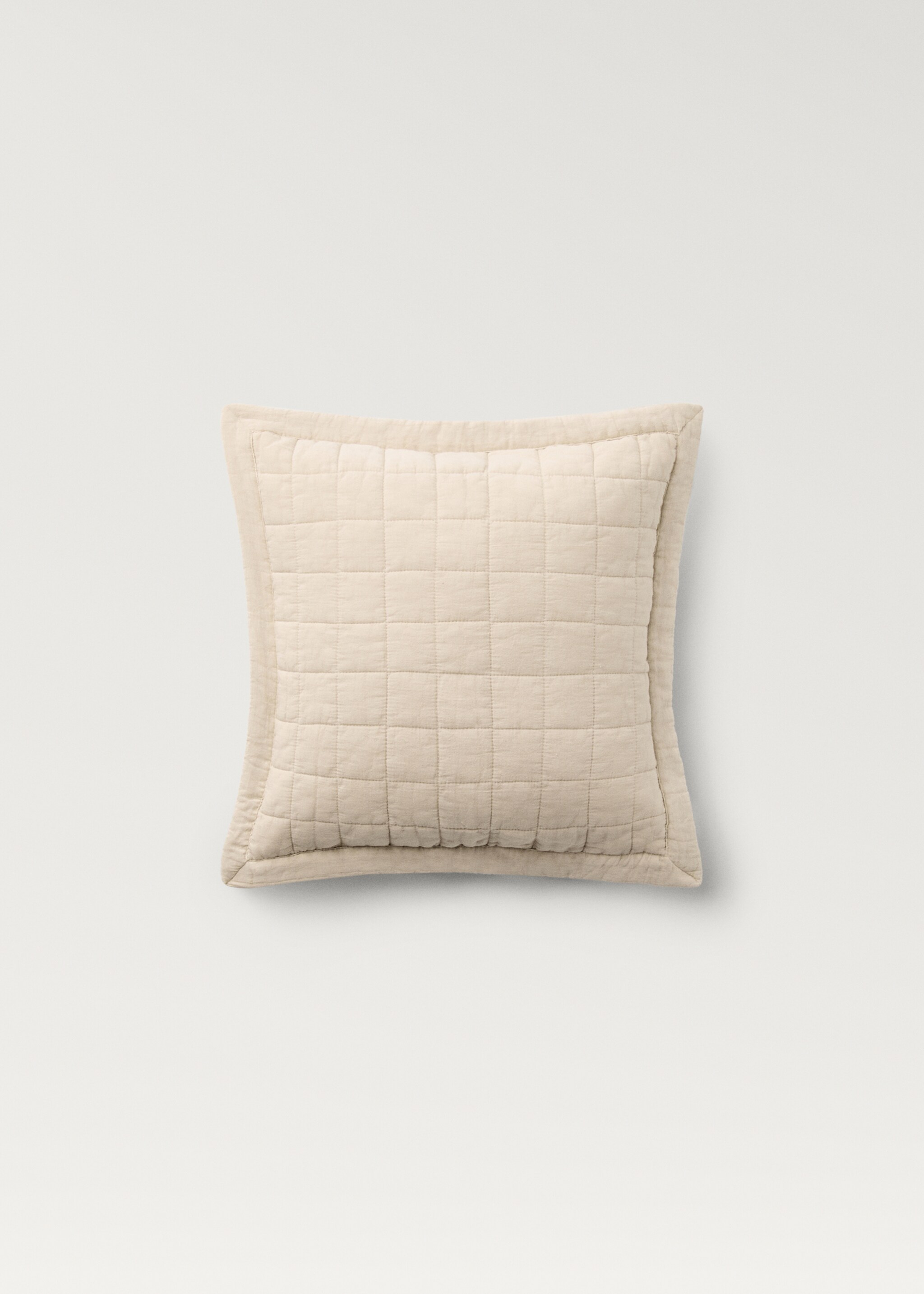 Yıkanmış pamuklu yastık kılıfı 40x40 cm - Modelsiz ürün
