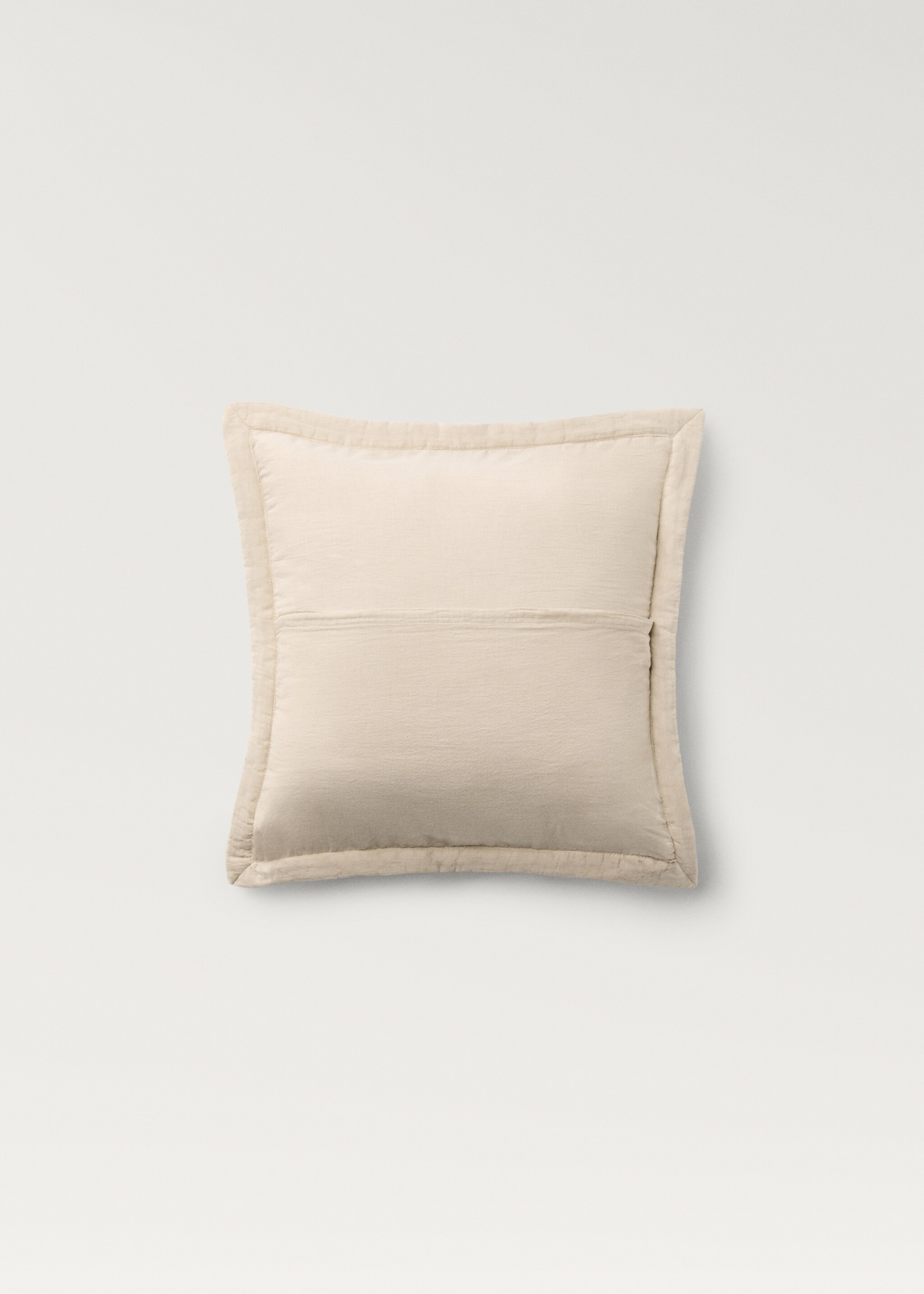 Yıkanmış pamuklu yastık kılıfı 40x40 cm - Ürün detayı 1