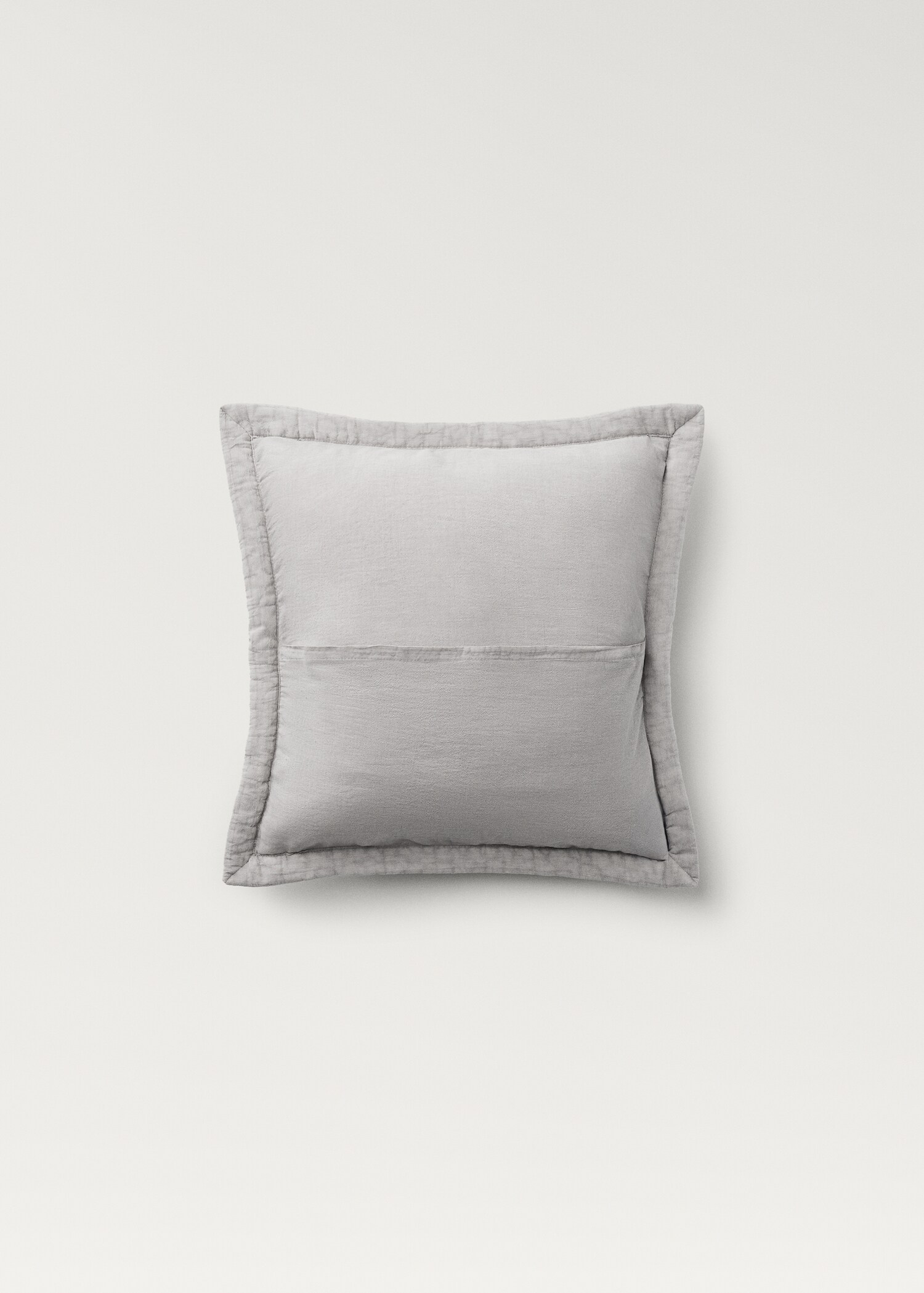 Yıkanmış pamuklu yastık kılıfı 40x40 cm - Ürün detayı 1