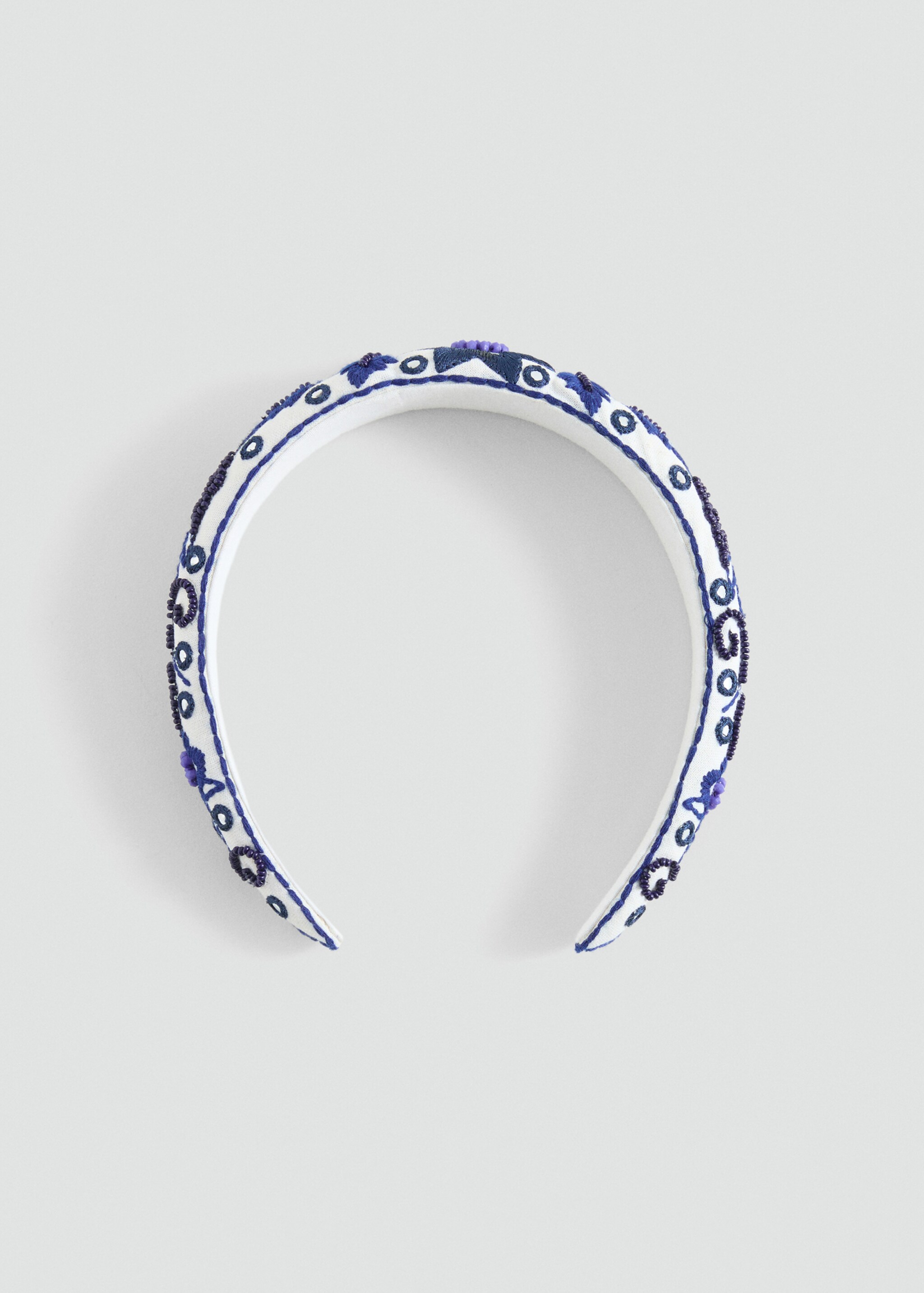 Diadema abalorios bordados - Artículo sin modelo