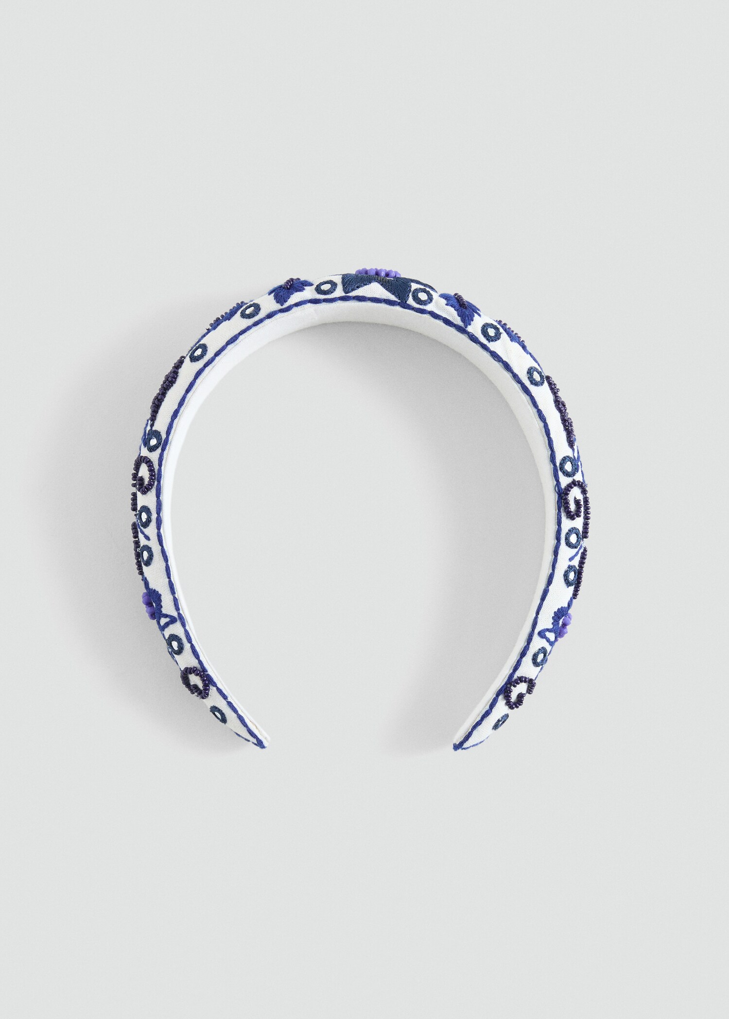 Diadema abalorios bordados - Artículo sin modelo