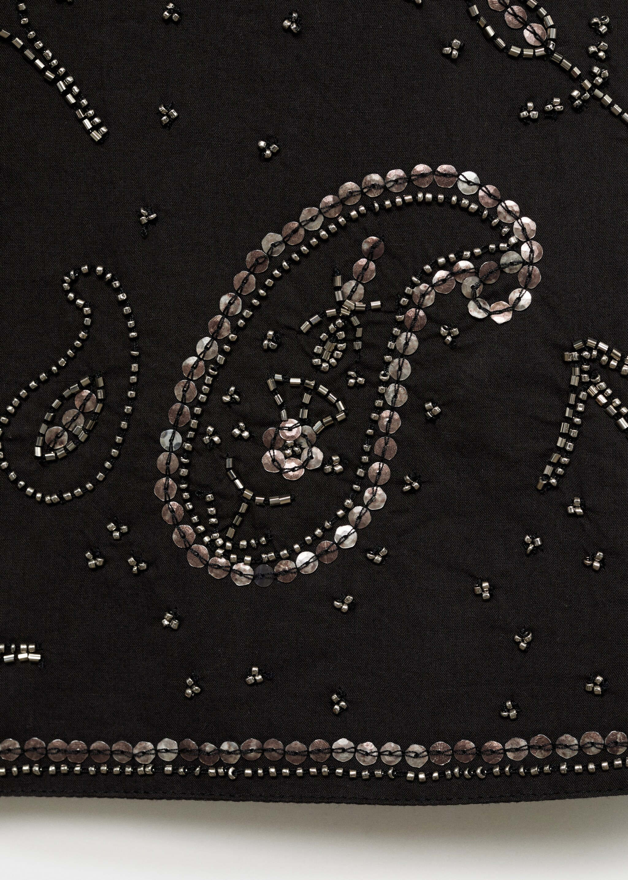 Beaded embroidered gilet - Details of the article 0