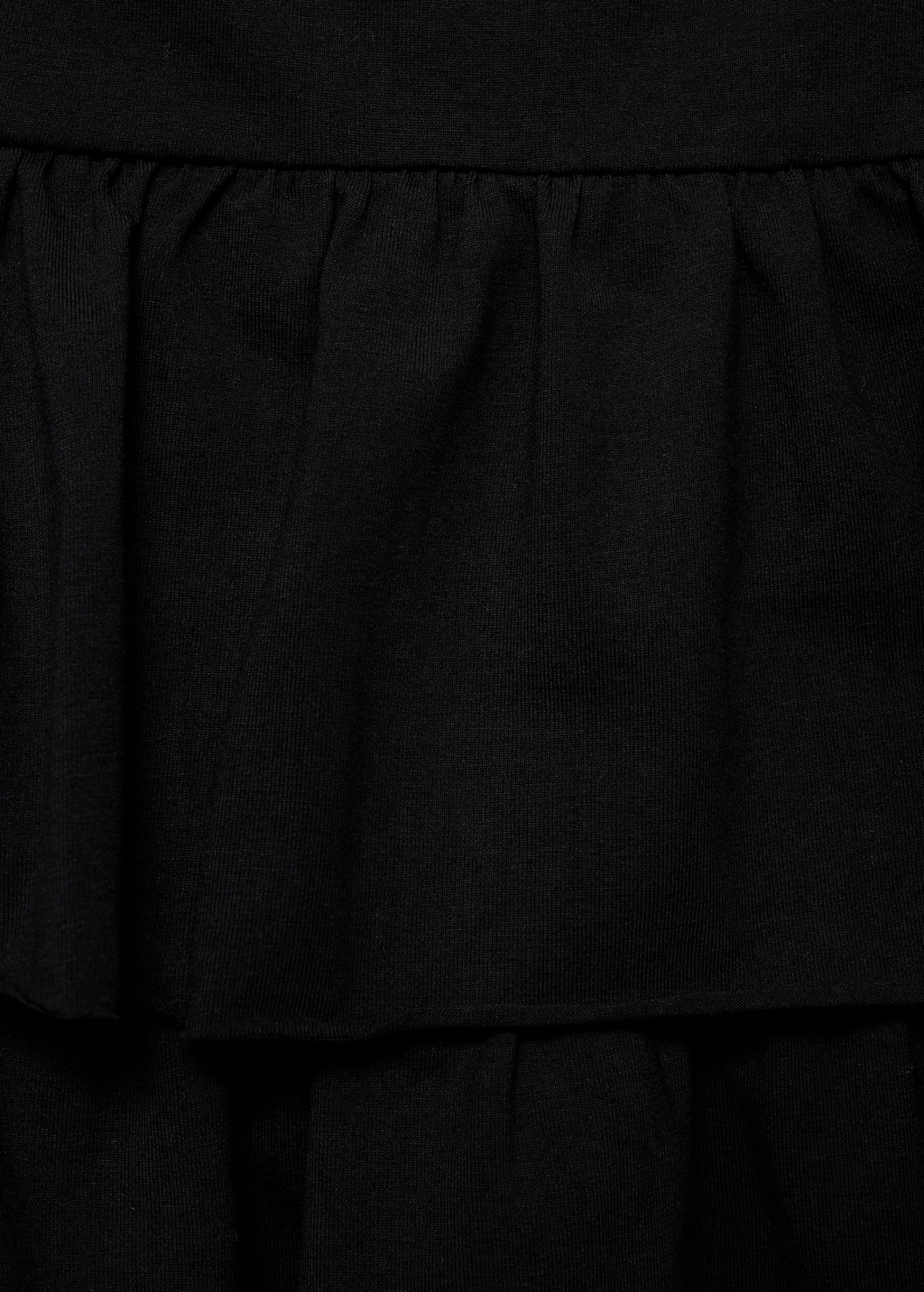 Ruffled mini-skirt pants